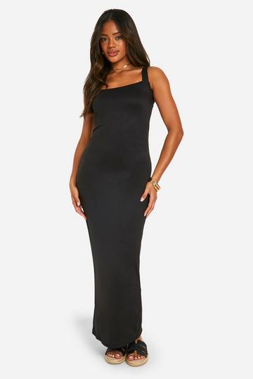 Super Soft Square Neck Maxi Dress black