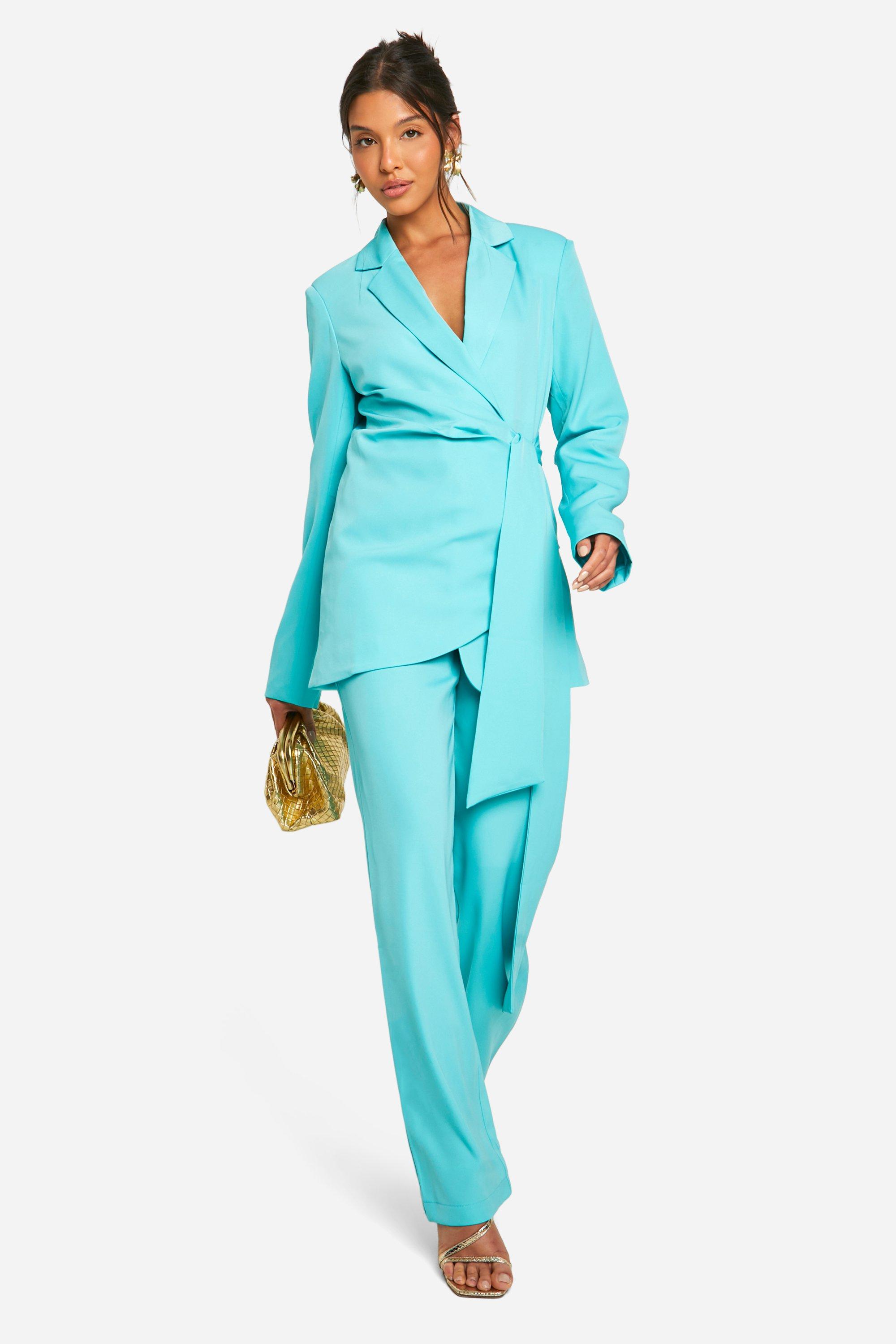 Womens tie blazer sales