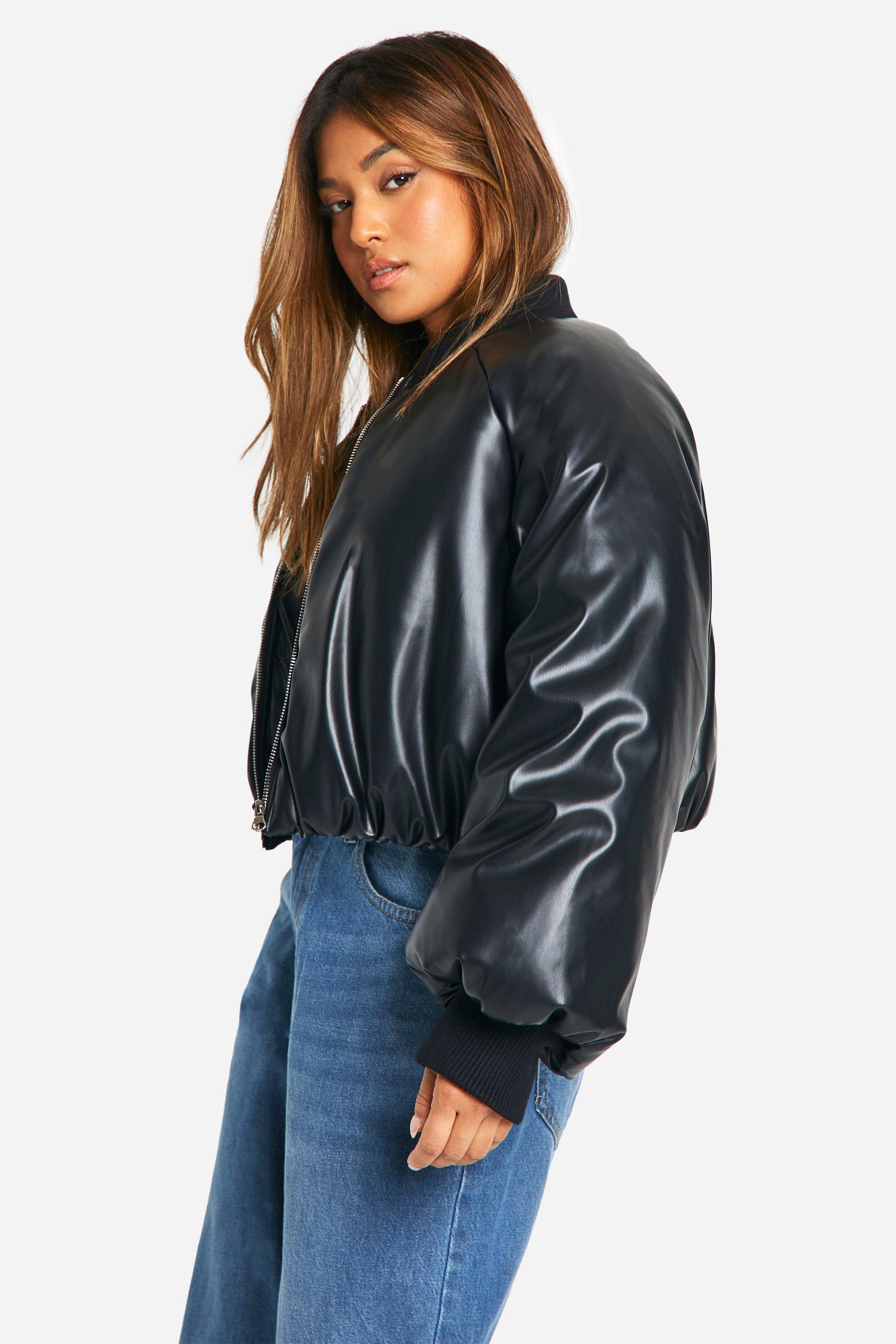 Logo embossed bomber jacket 2025