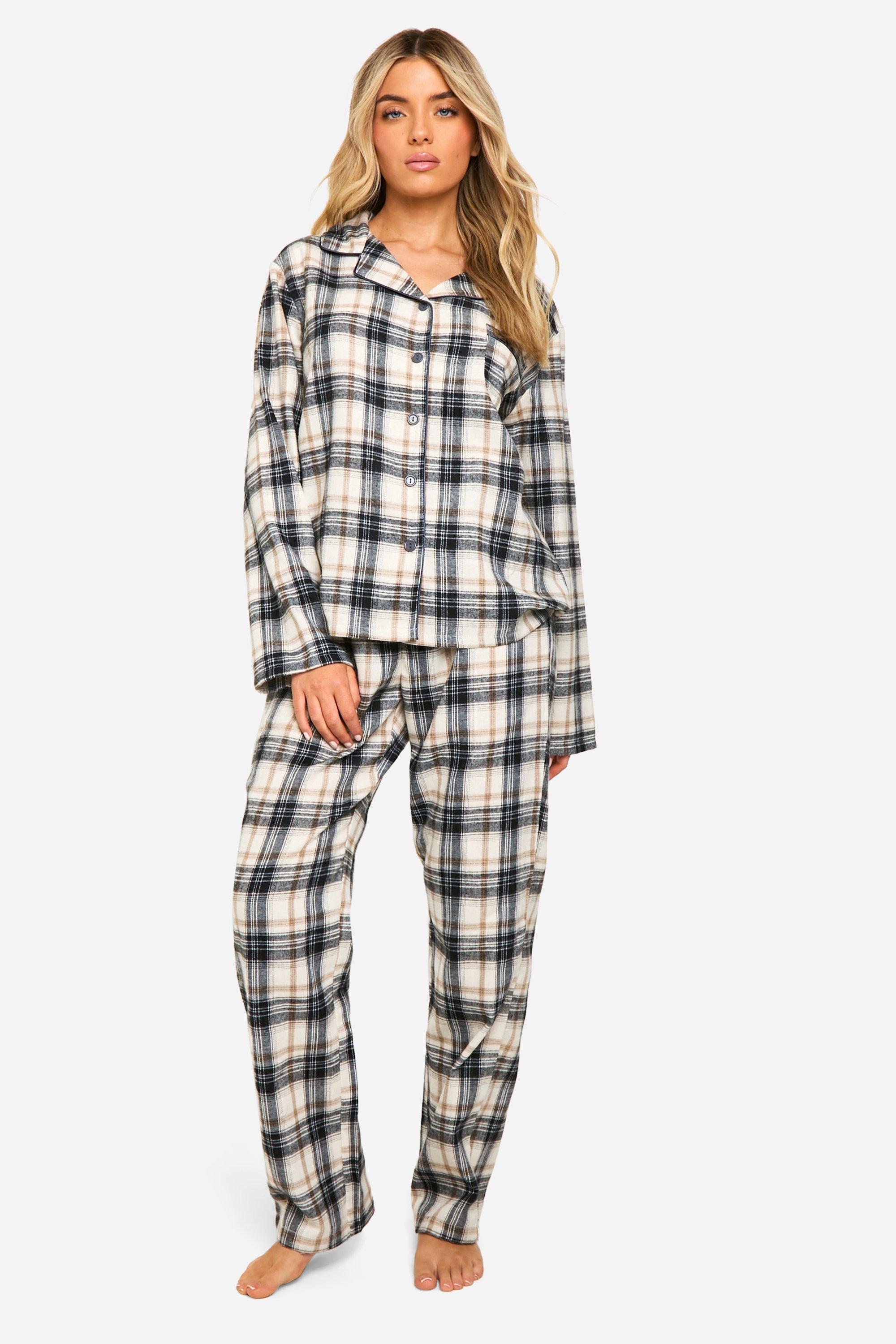 Ensemble de pyjama a carreaux boohoo FR