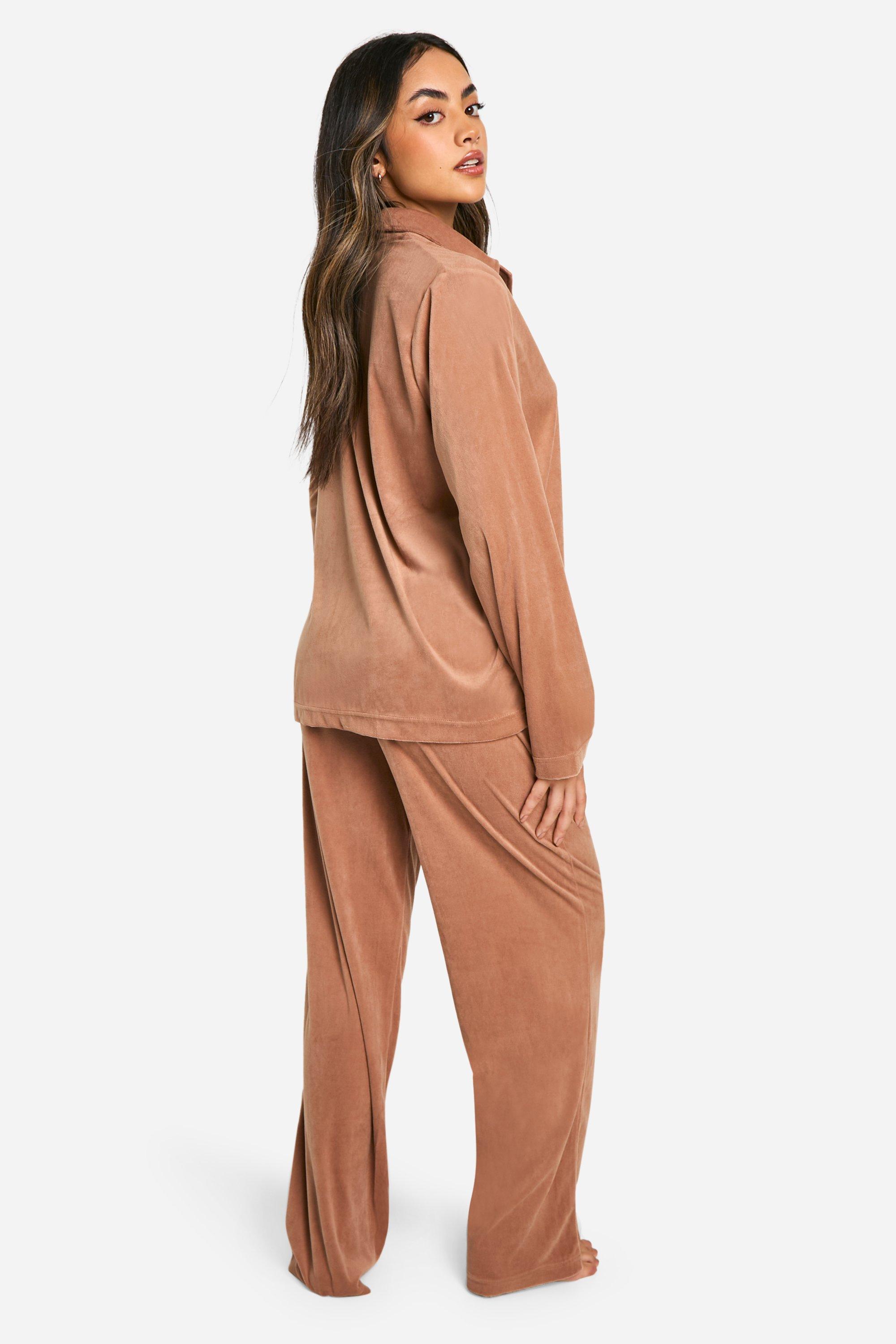 Velour fleece lounge set sale