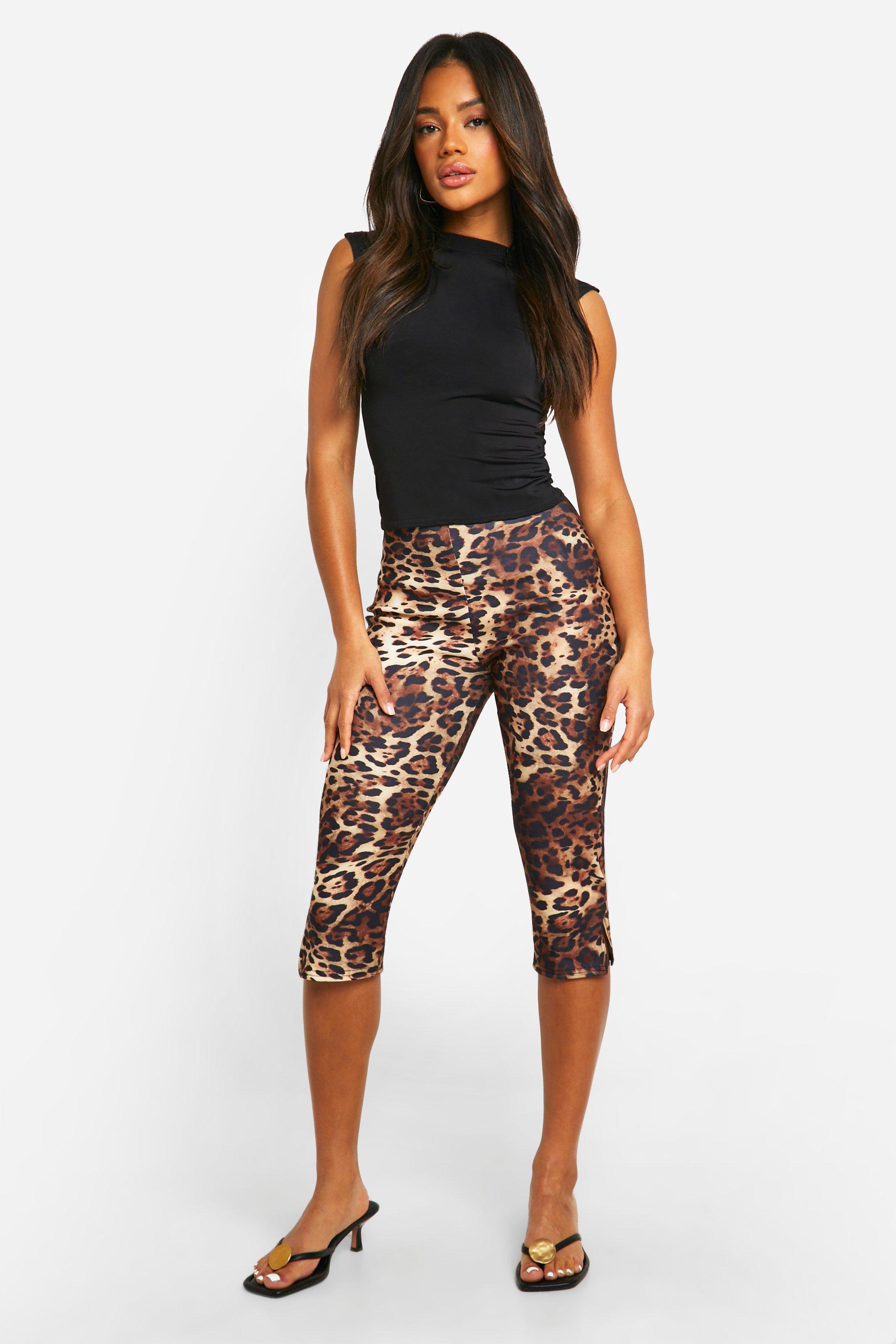 Bengaline Leopard Capri Pant