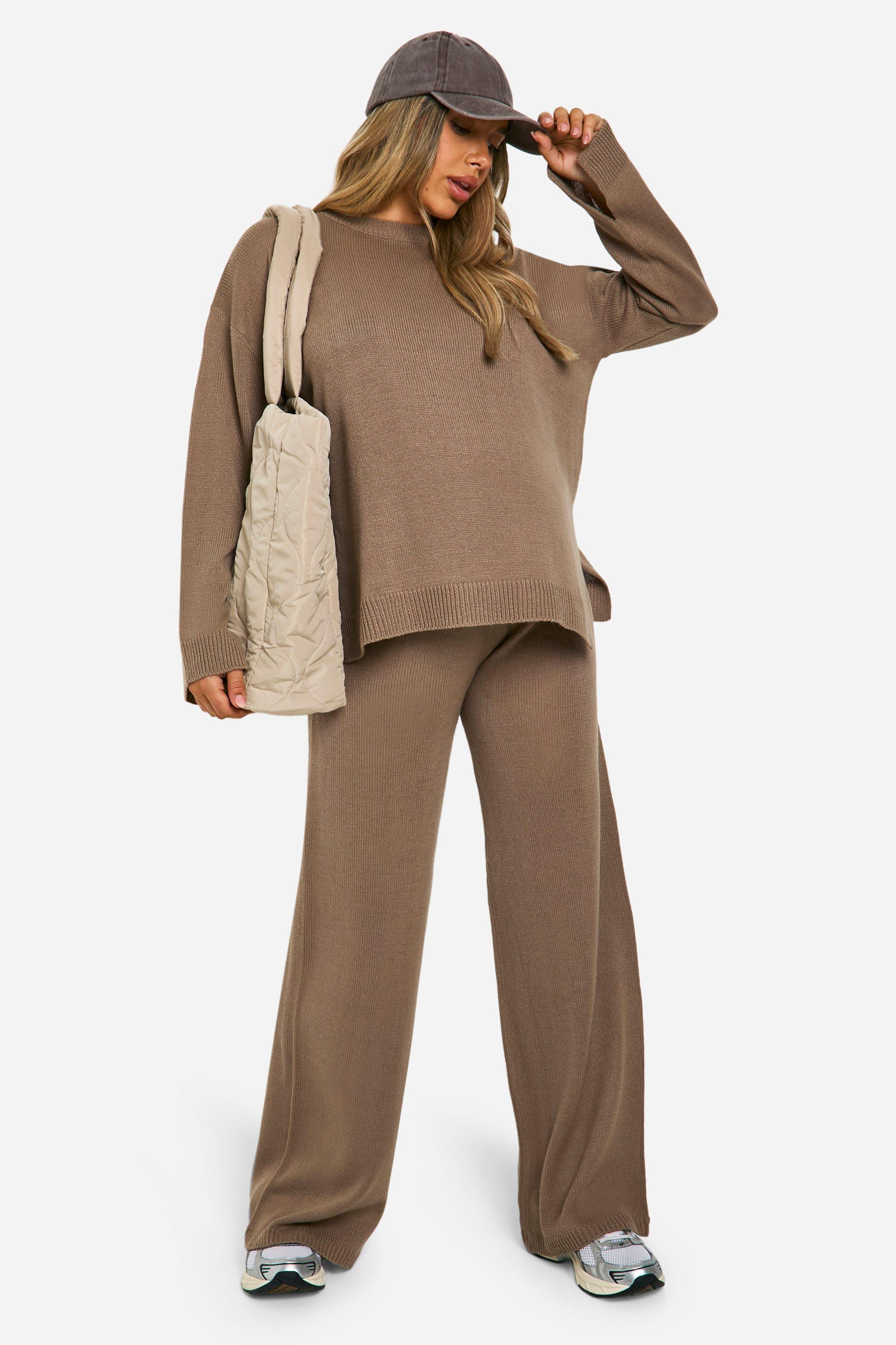 Boohoo maternity jumper sale