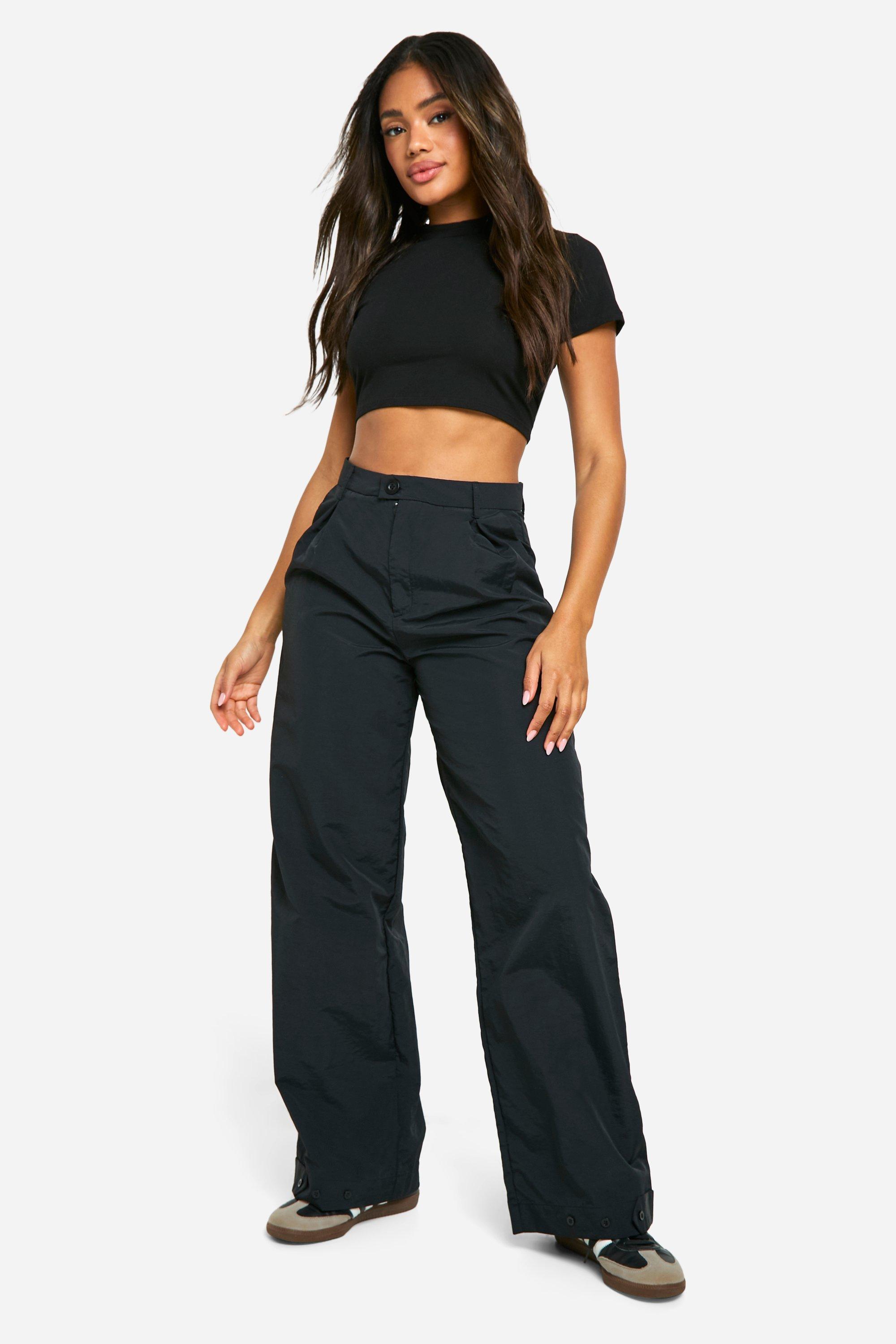 【U LAN】Engie Color Matching Nylon Wide Pants U LAN】Engie Color Matching Nylon Wide Pants (U LAN/パンツ