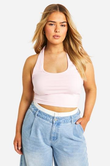 Pink Plus Halter Top