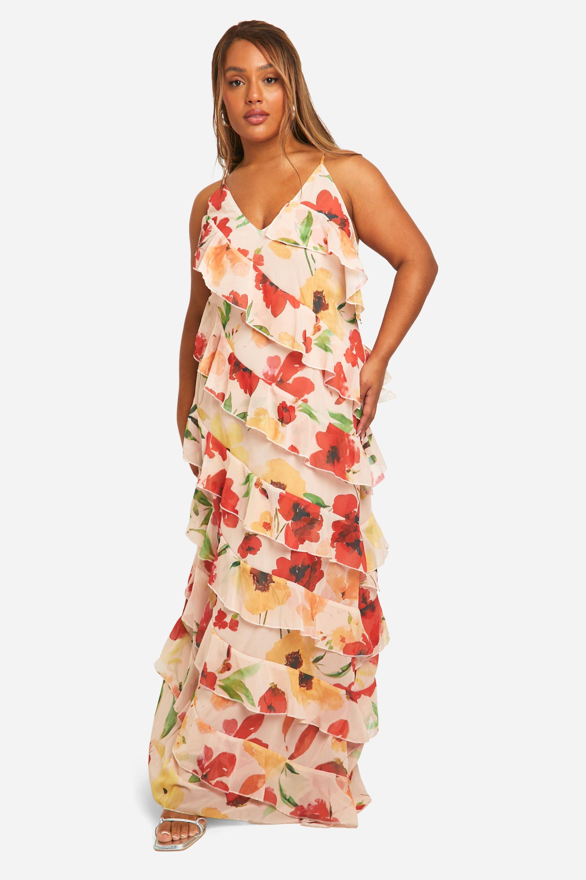 Robe fleurie grande taille cheap