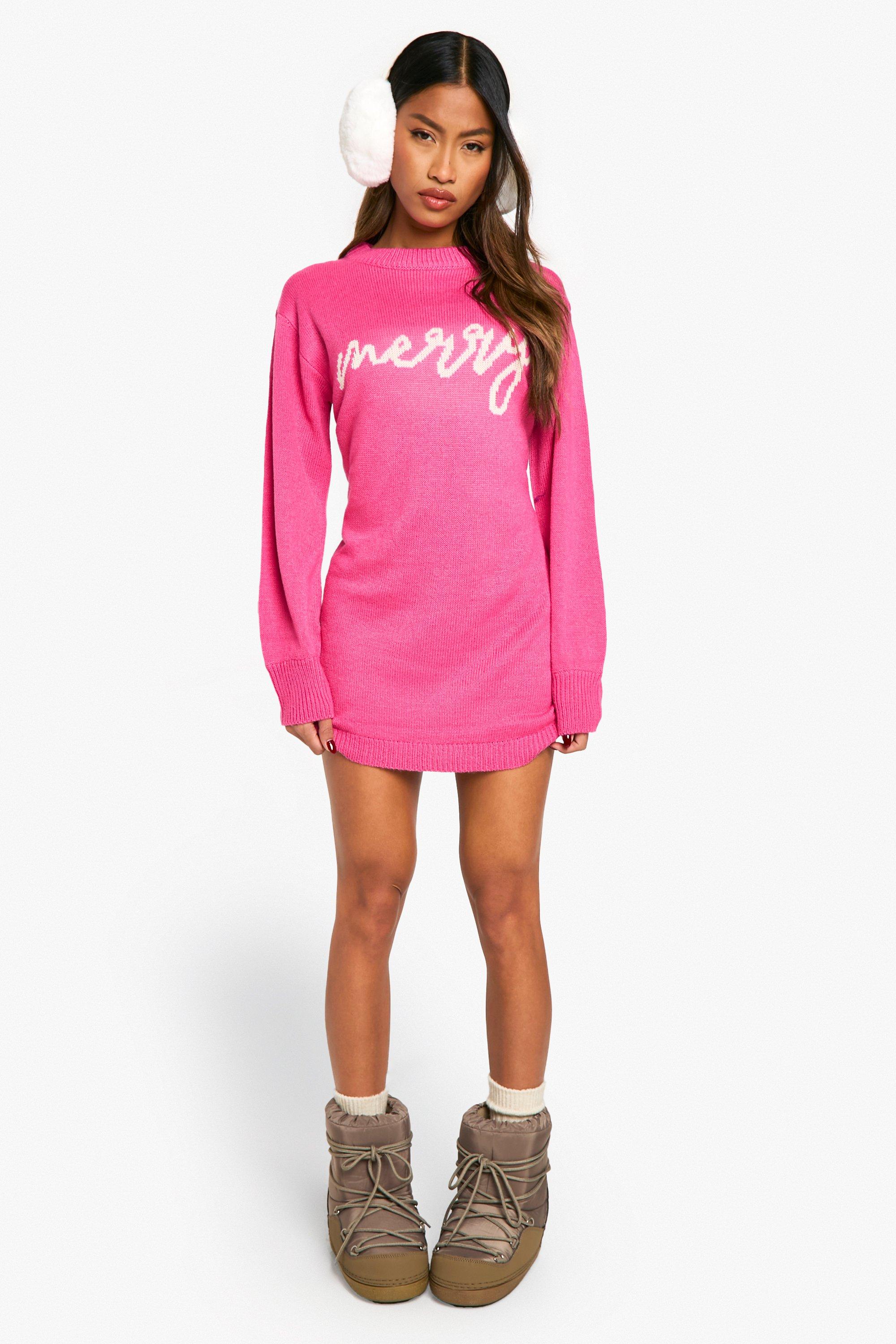 Slogan jumper dress new arrivals