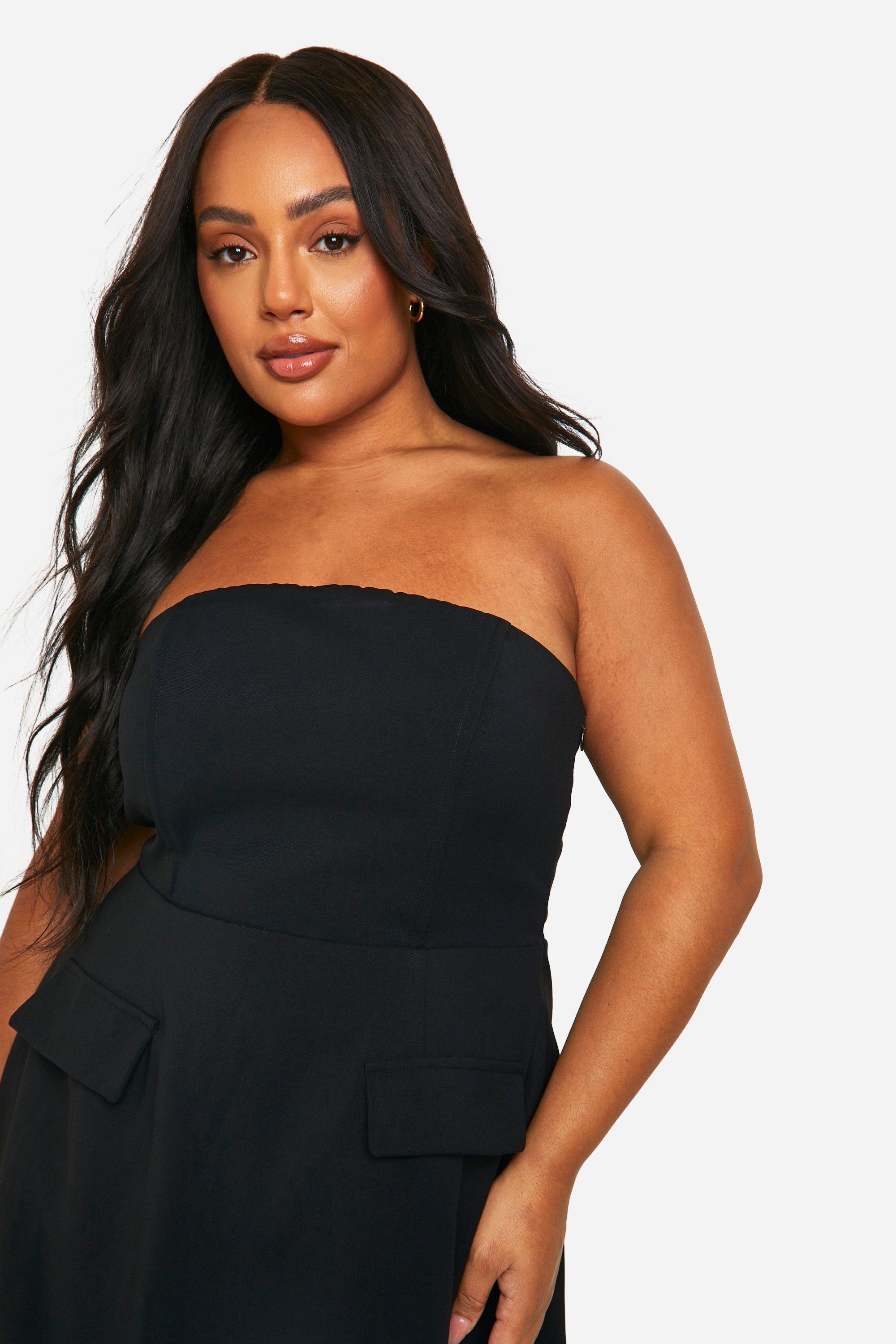 Boohoo tube dress shop