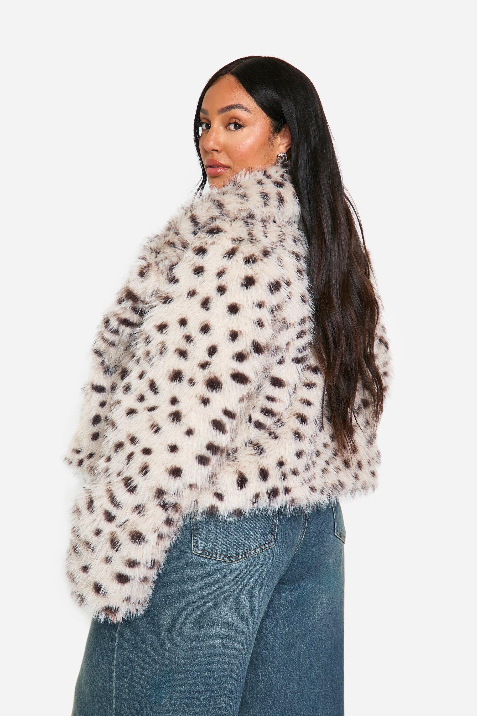 Plus leopard coat online