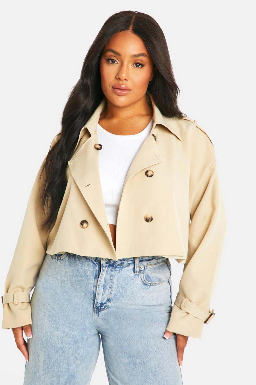 Stone Plus Cropped Trench image number 1