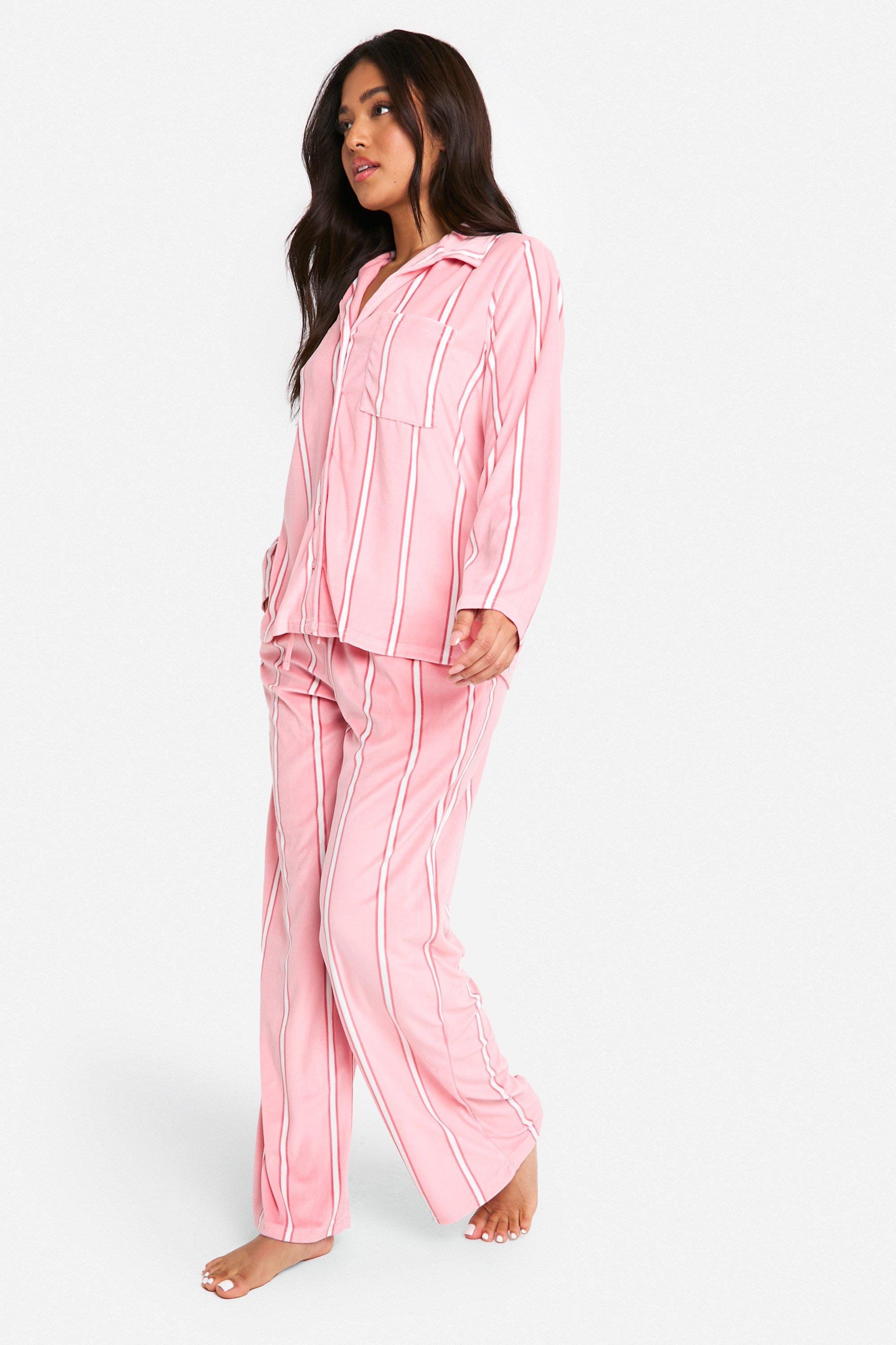 Boohoo pink pyjamas sale