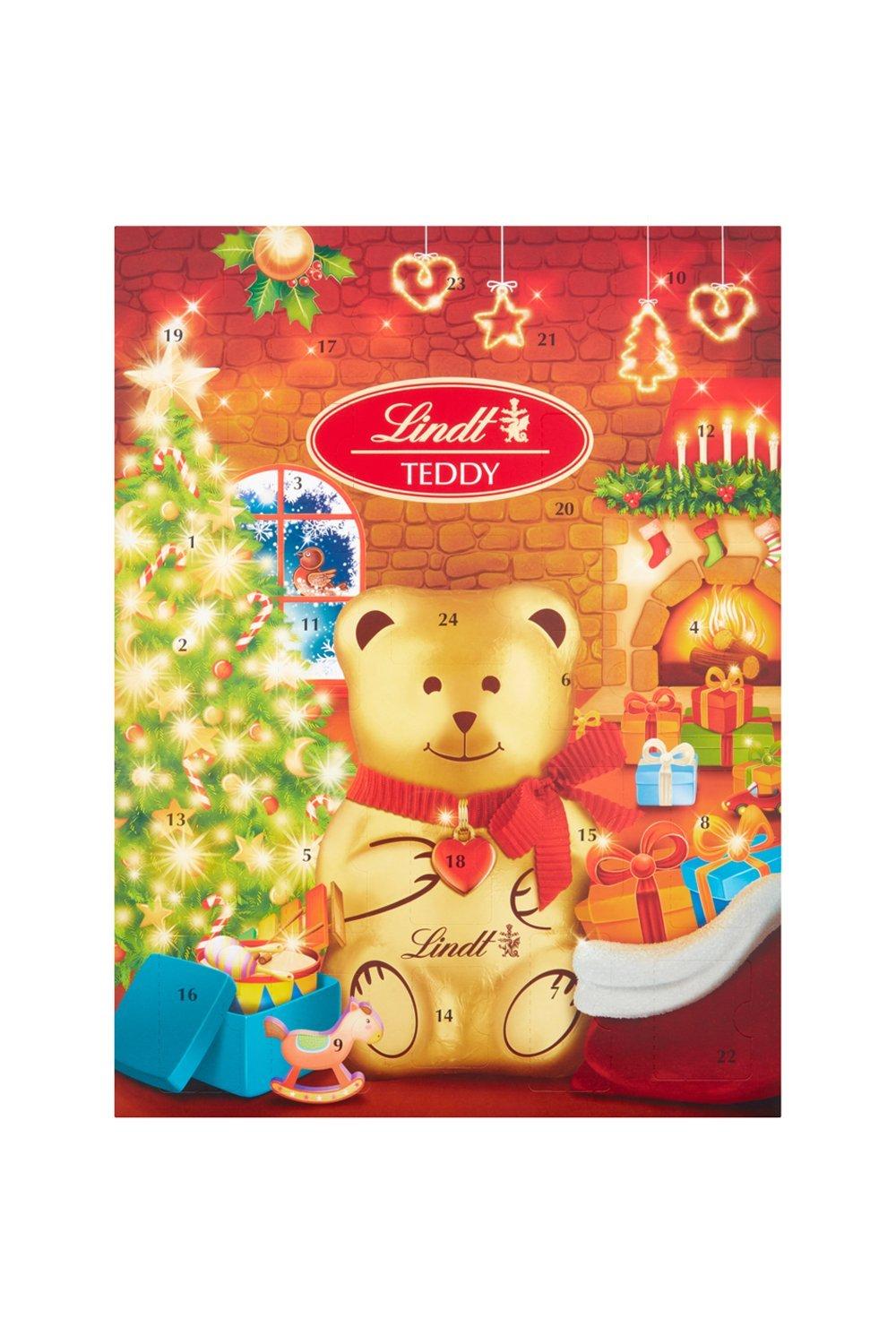 Lindt Chocolate Teddy Advent Calendar 172g Debenhams