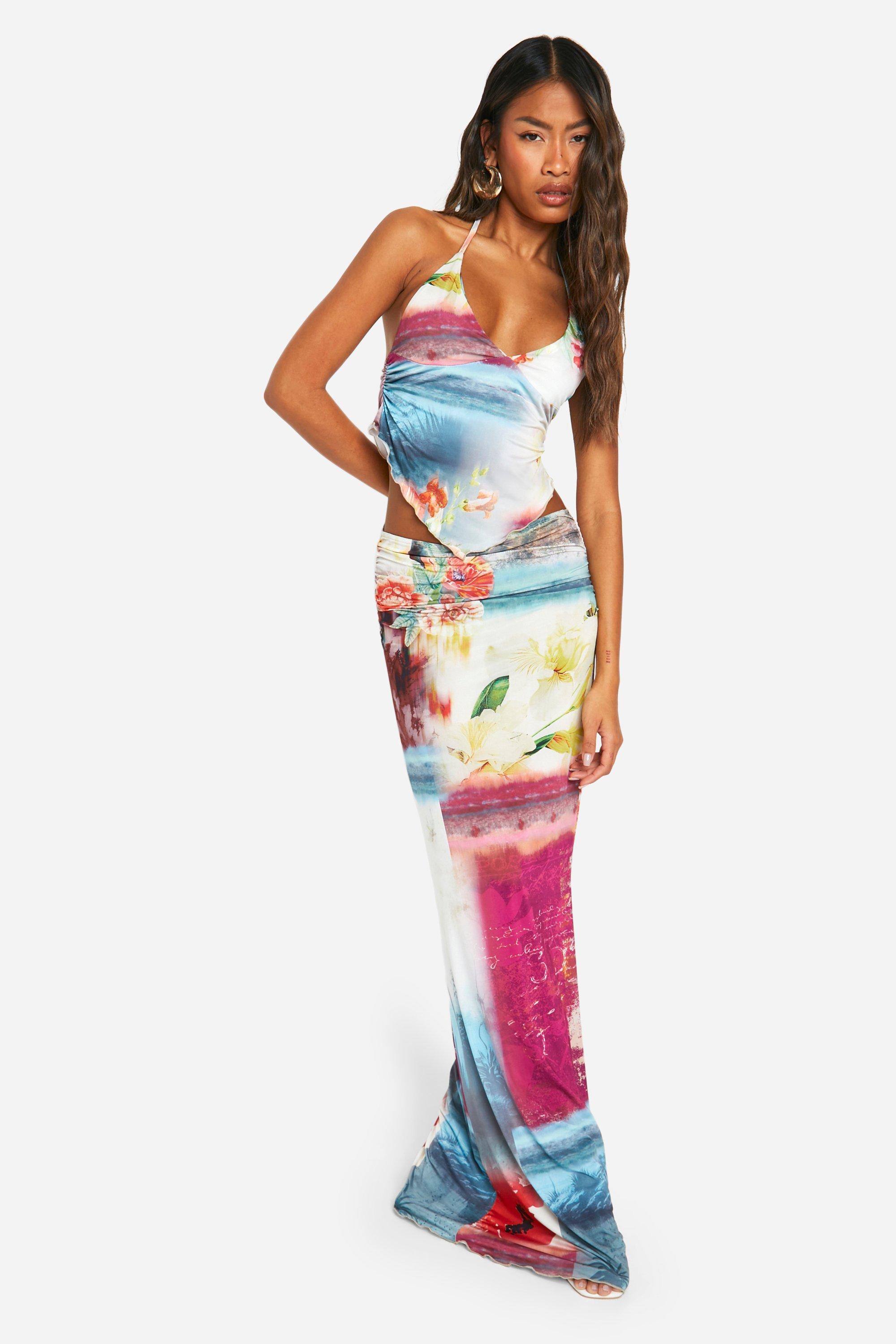 Boohoo halter top shop