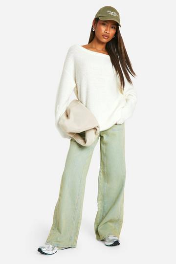 Vintage Wash Carpenter Straight Leg Jeans vintage wash