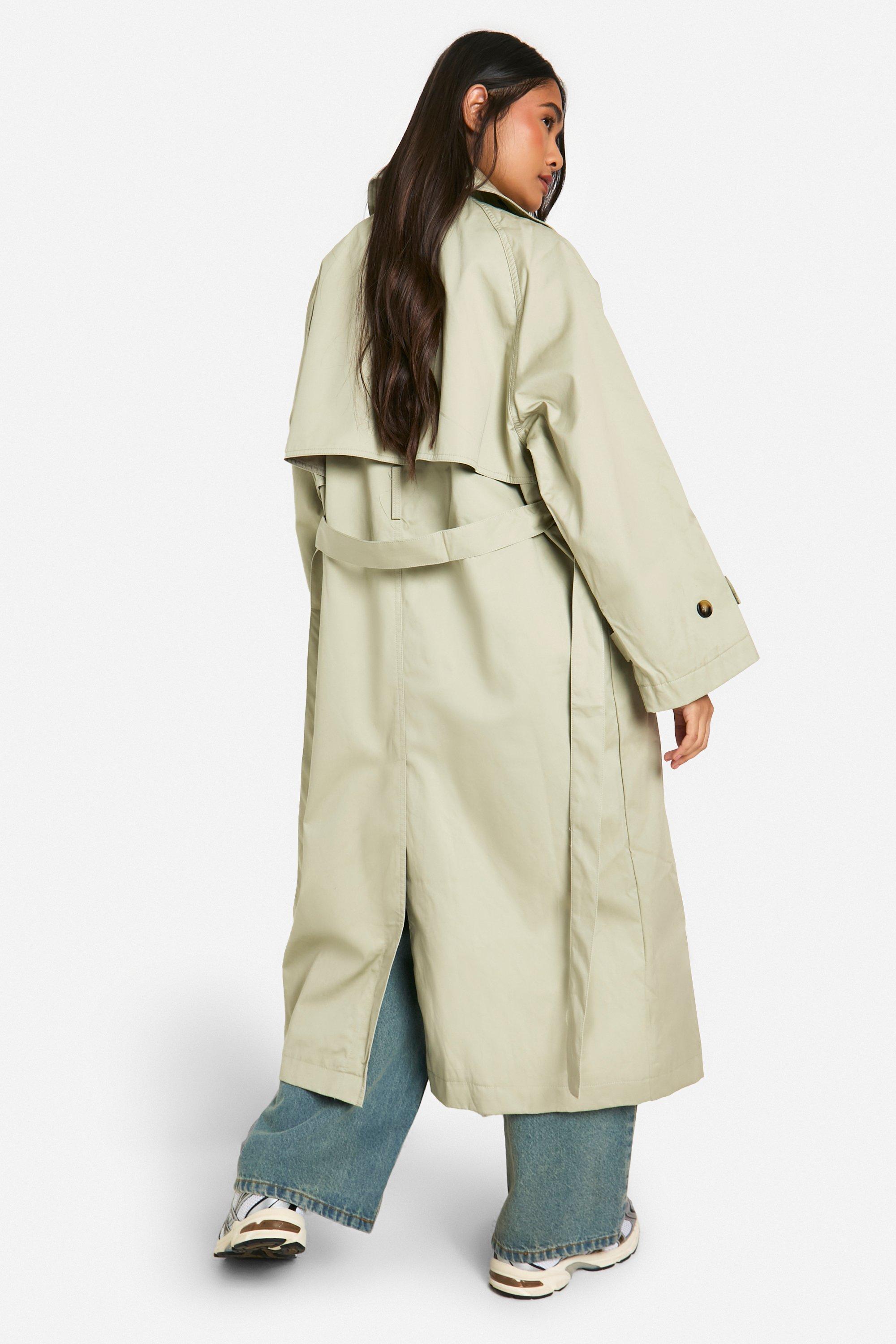 ato DOUBLE BREASTED BELTED COAT