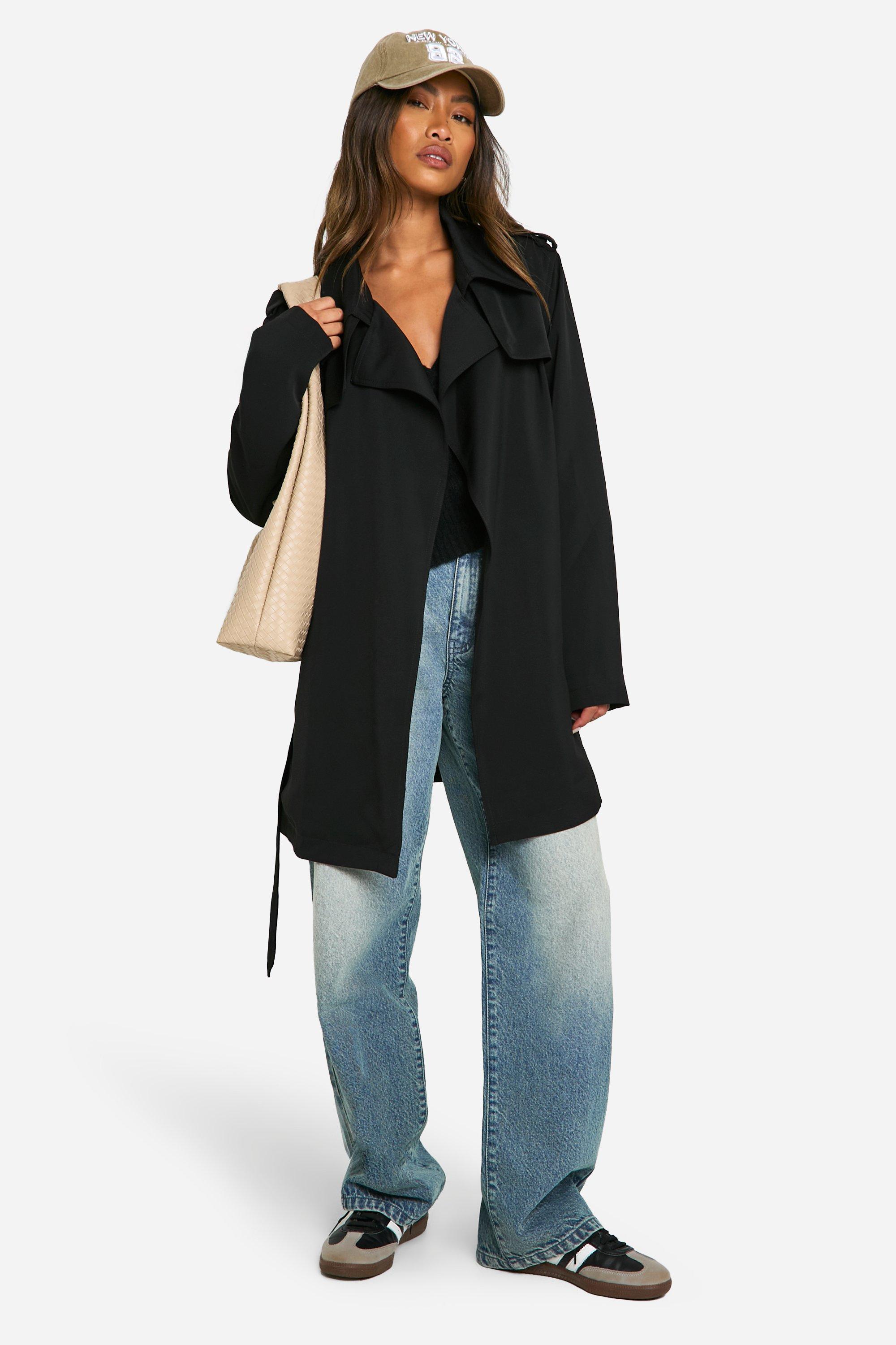 Short duster coat online