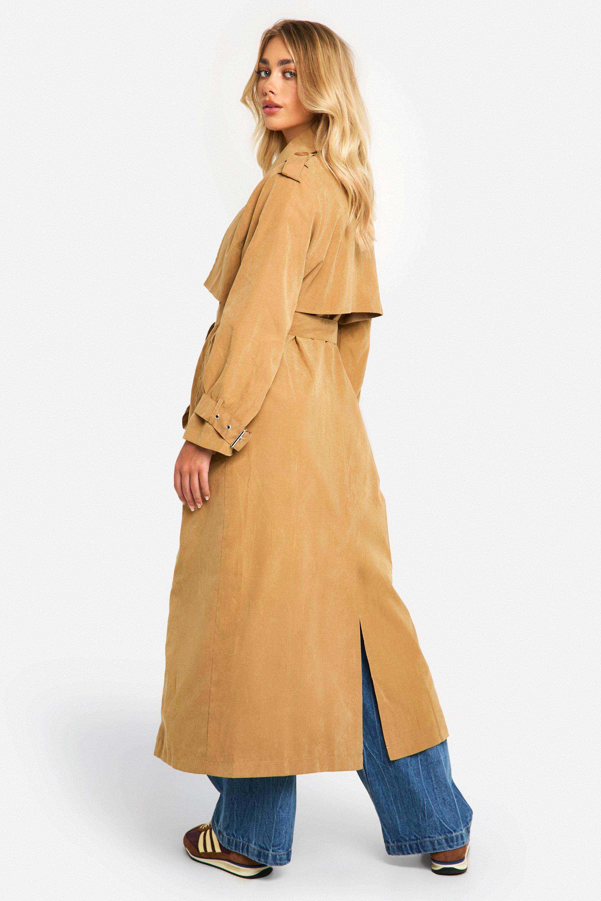 ジャケット・アウター Double Cloth Peach Trench Coat #size1 ジャケット・アウター Double Cloth Peach Trench Coat #size1