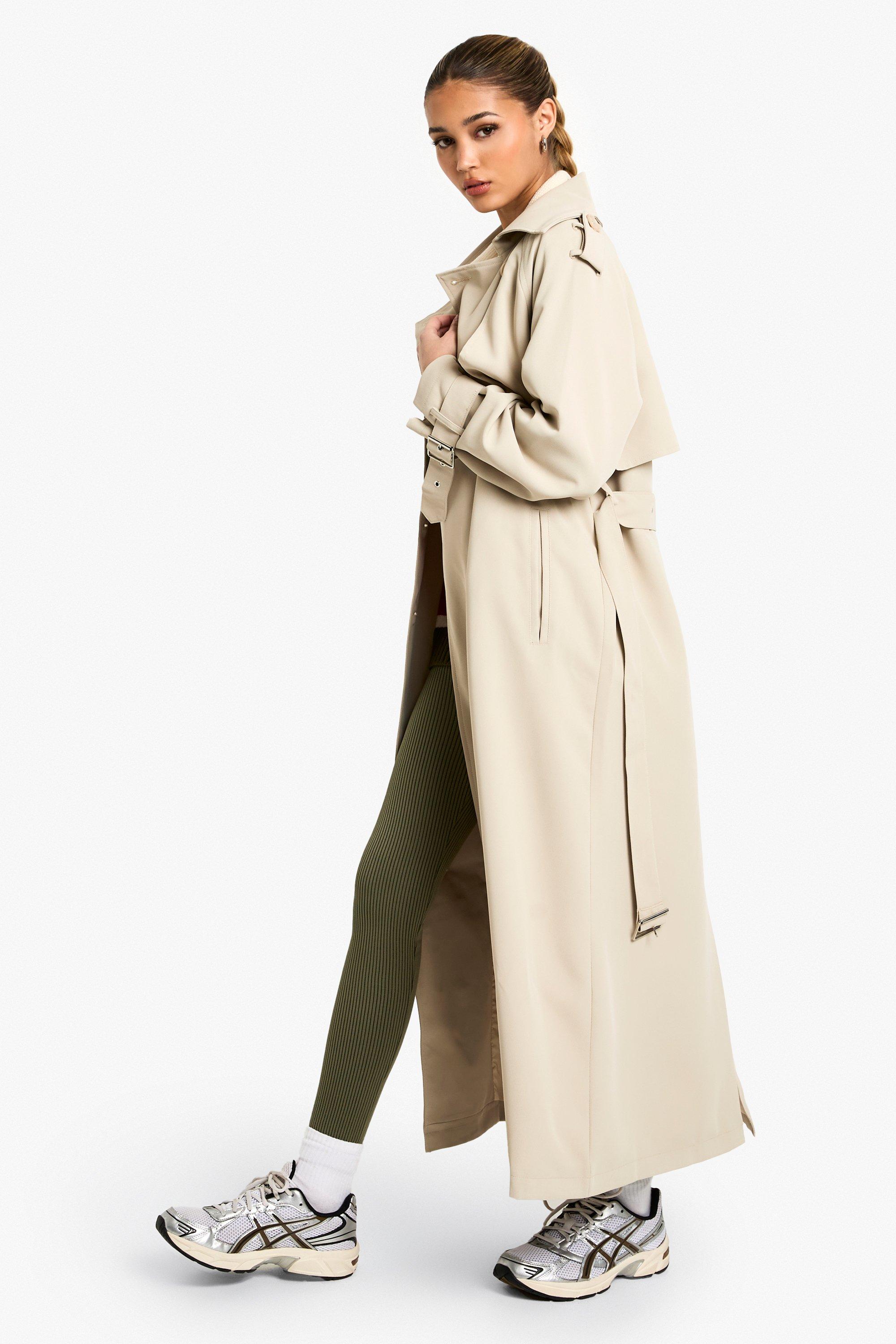 Cape Layered Zipper Trench Coat – MIKAGE SHIN