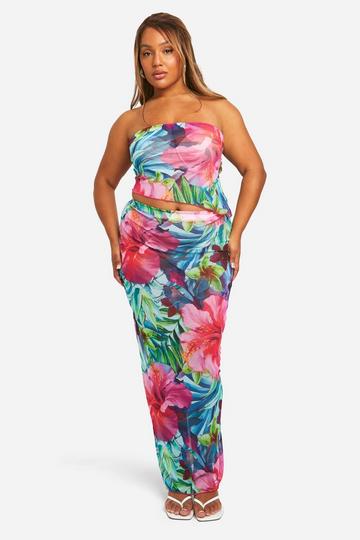 Plus Tropische Maxi Strand Set multi