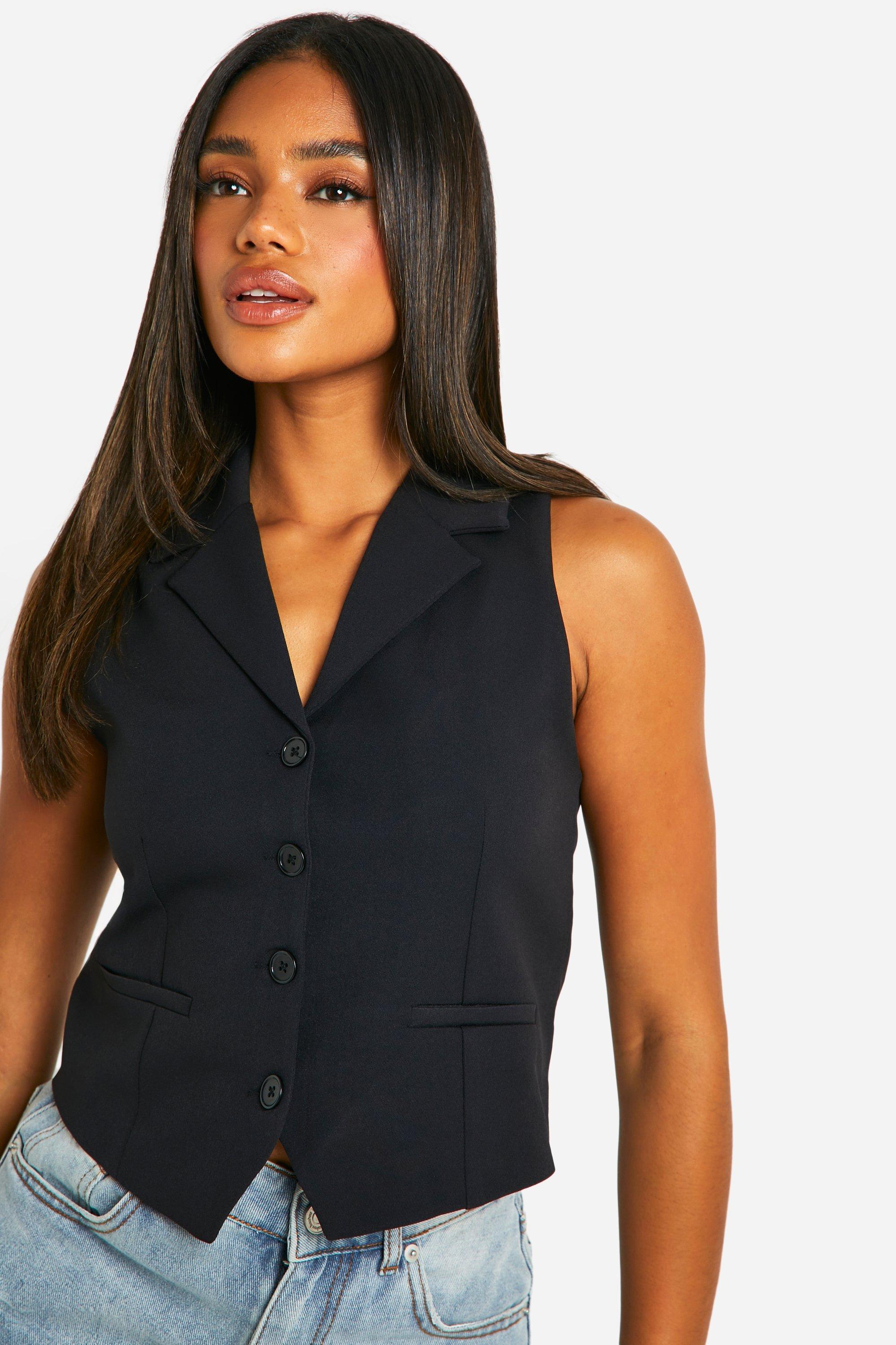 Collared waistcoat hot sale