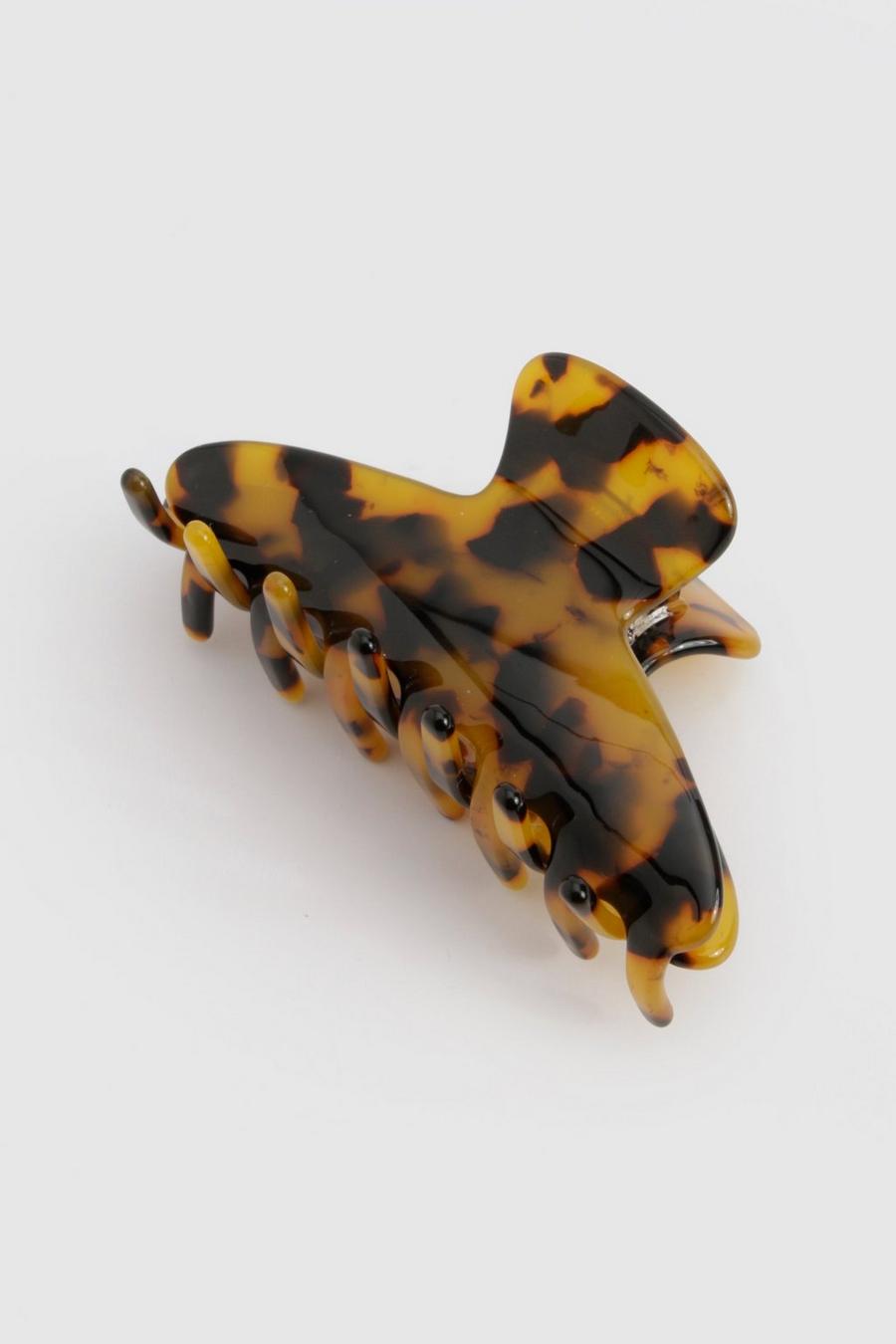 Brown Tortoise Shell Hair Clip image number 1
