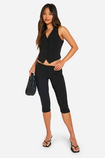 Super Stretch Vest & Capri Pants black