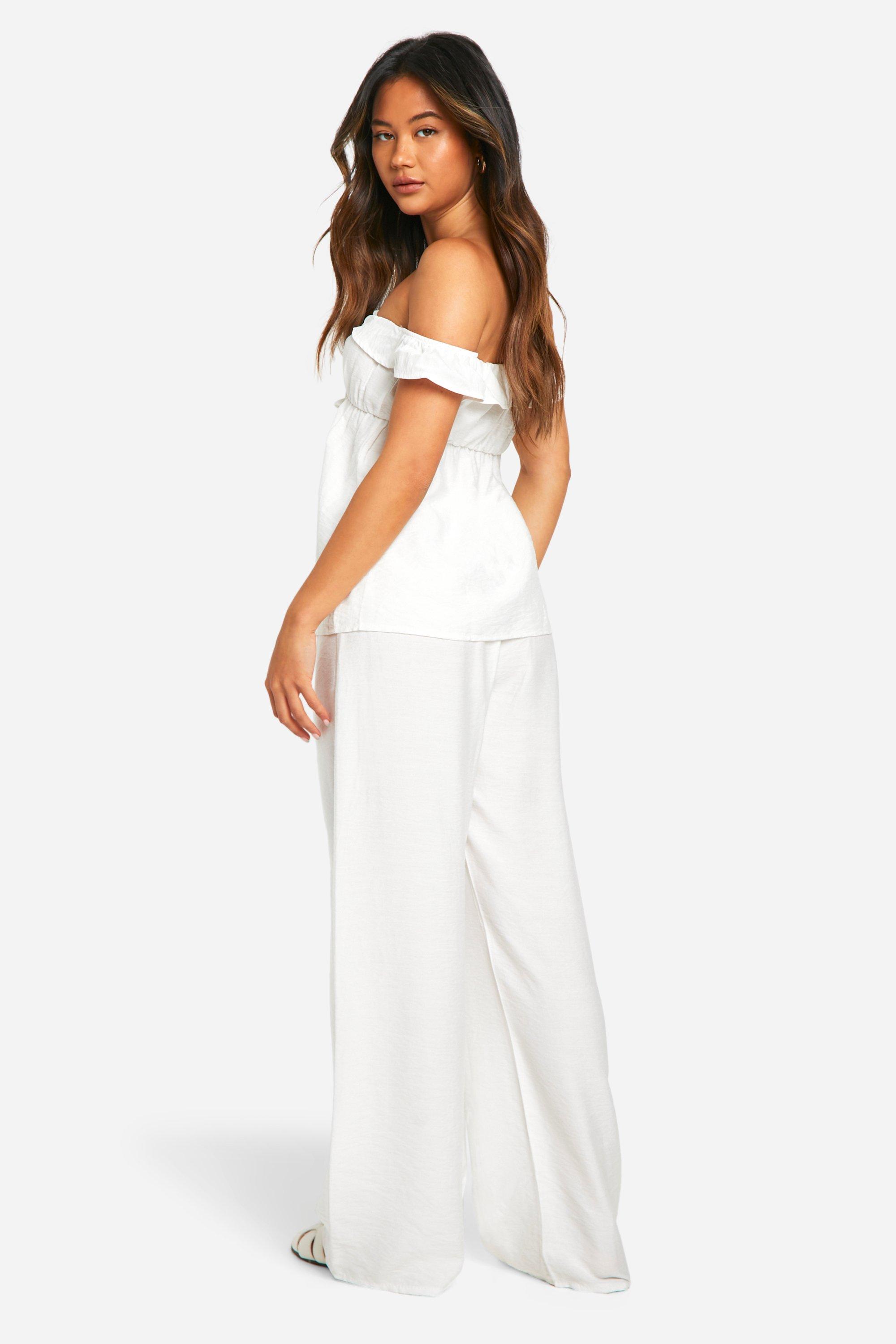 Bardot wide leg pants sales