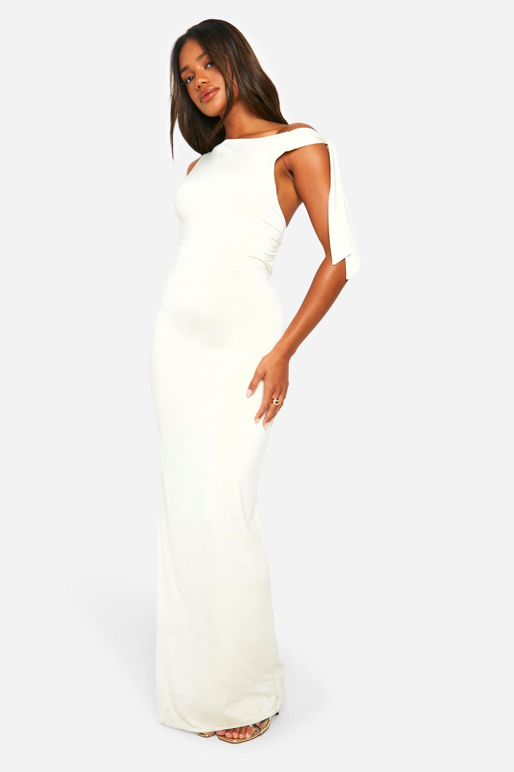 Robe longue épaules dénudées sale