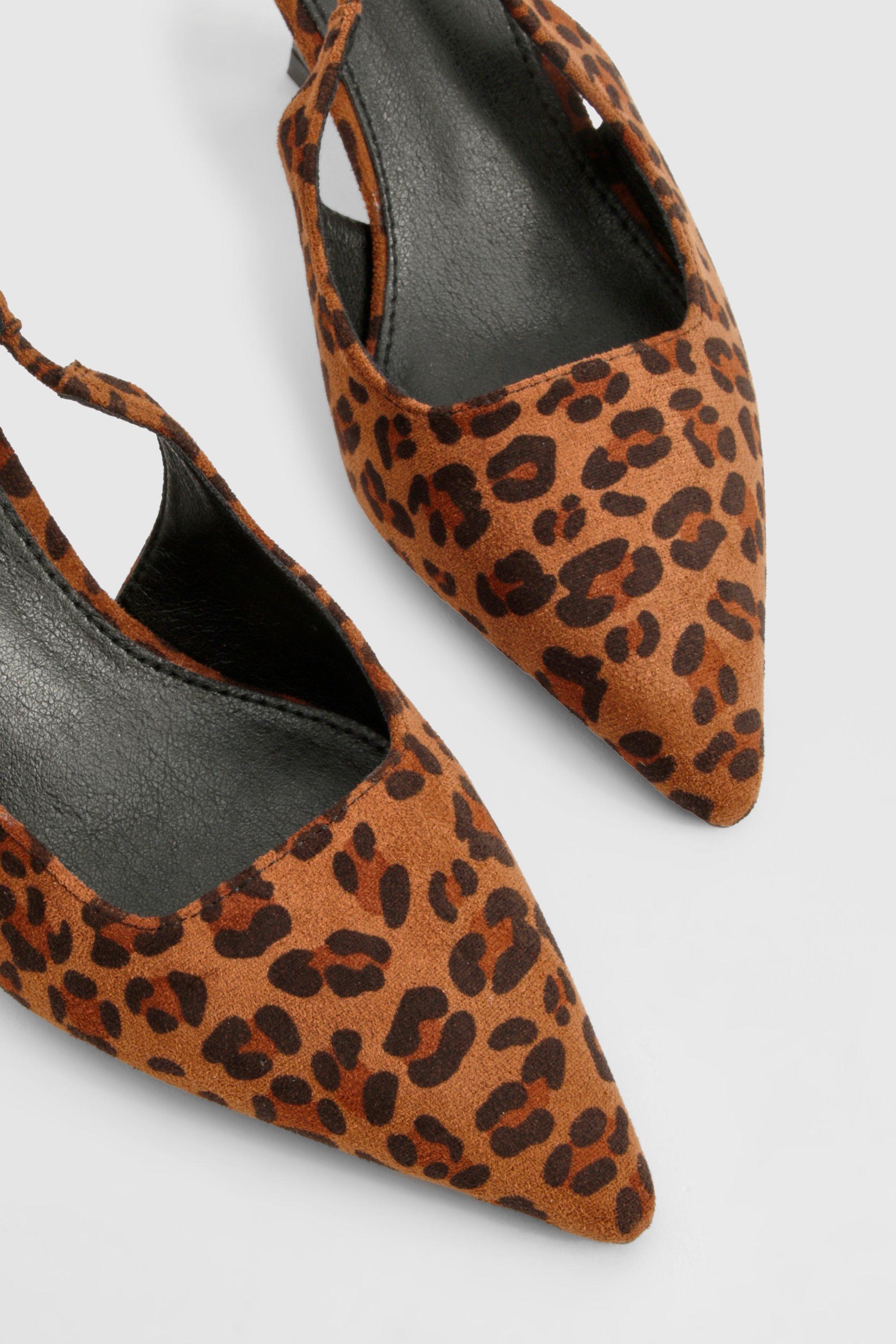 Animal print court shoes best sale