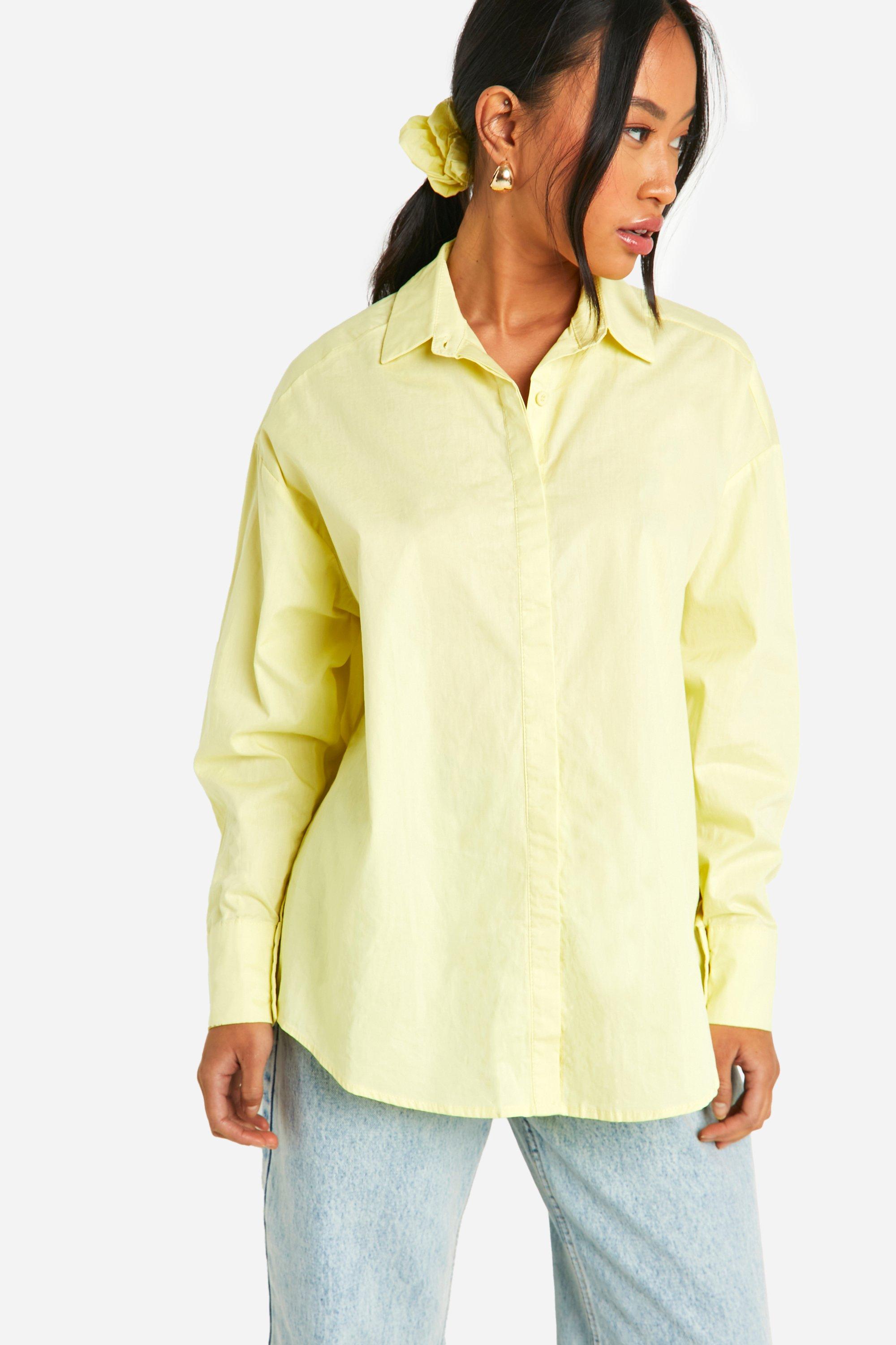 Ensemble oversize avec chemise et chouchou boohoo FR