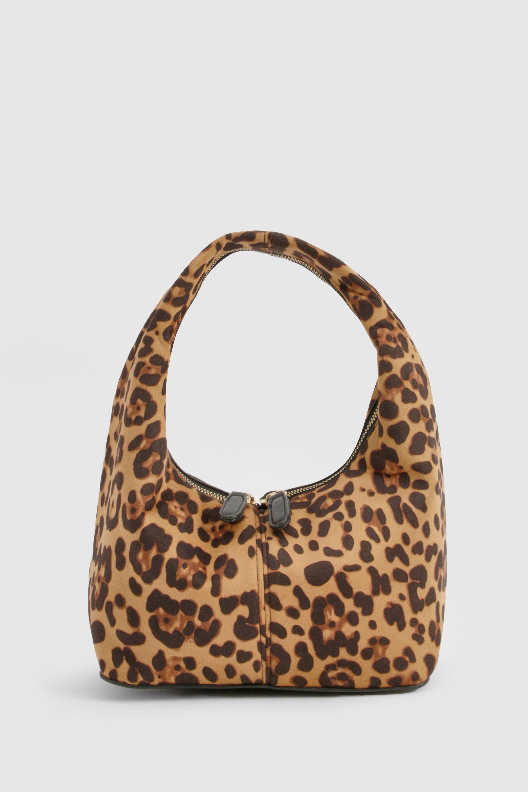 Boohoo leopard print bag hotsell