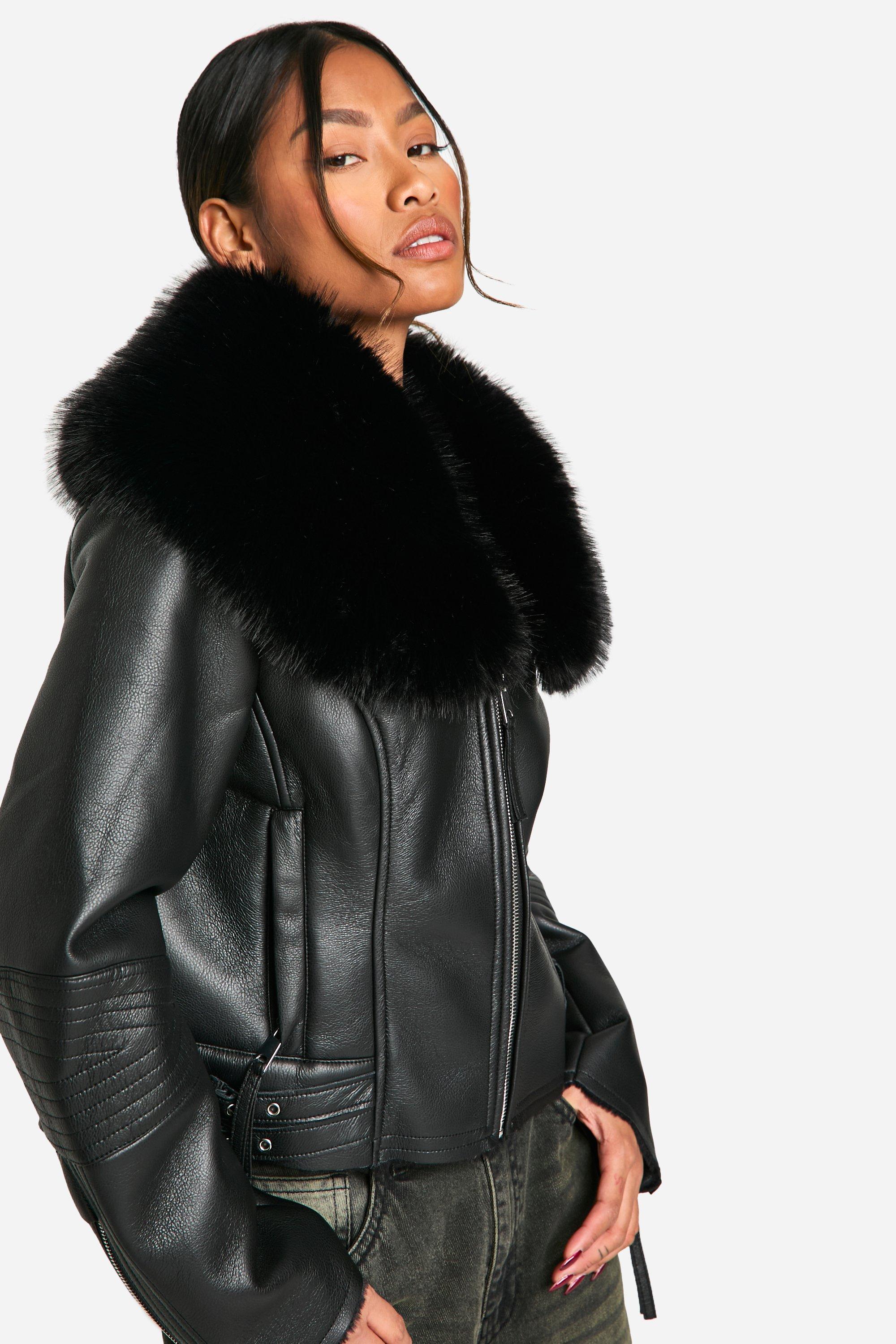 Fur collars to put on coats best sale