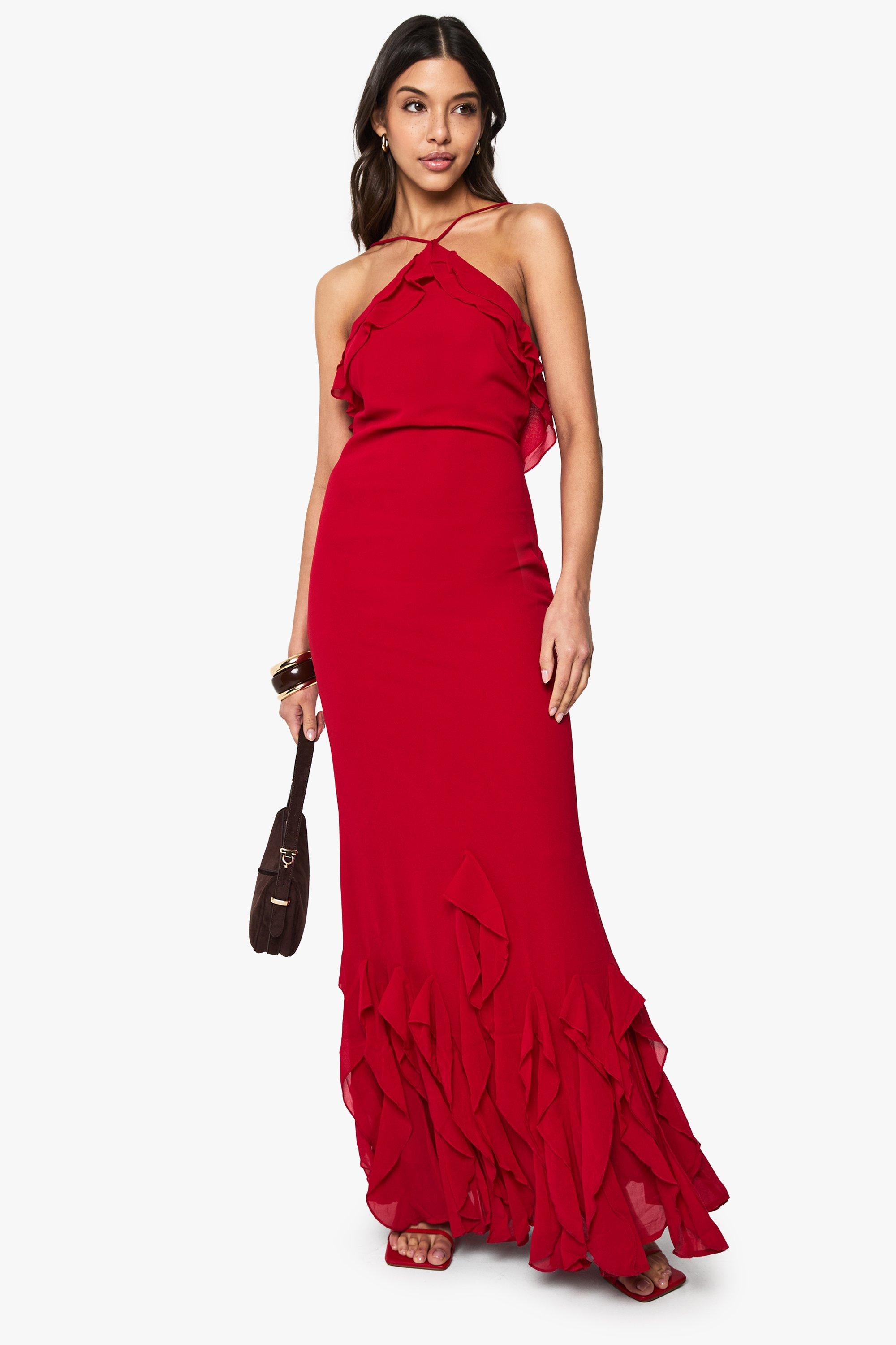 Robe moulante boohoo sales