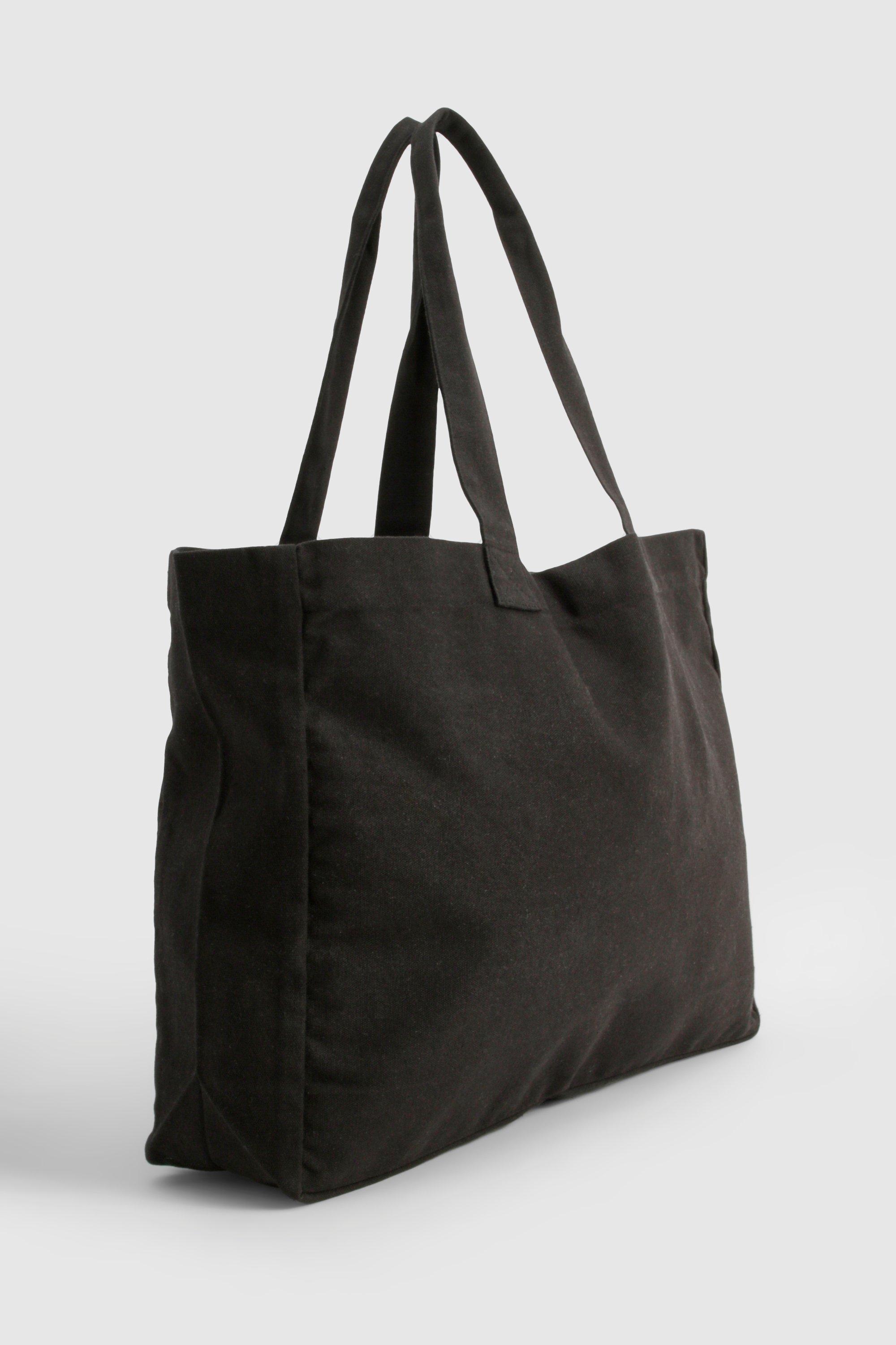 Oversized Canvas Tote Bag