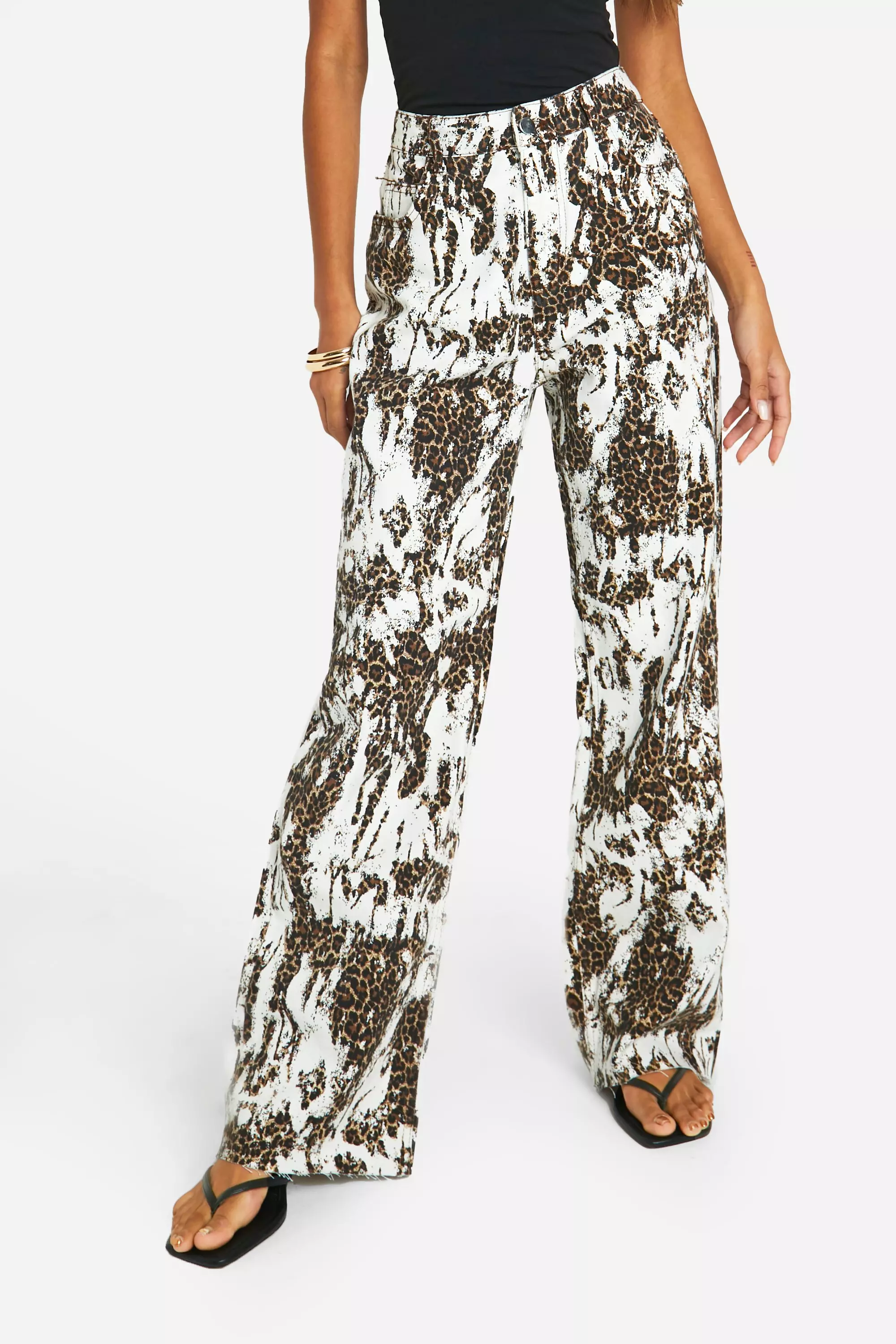 Leopard Camo Jeans alternative image