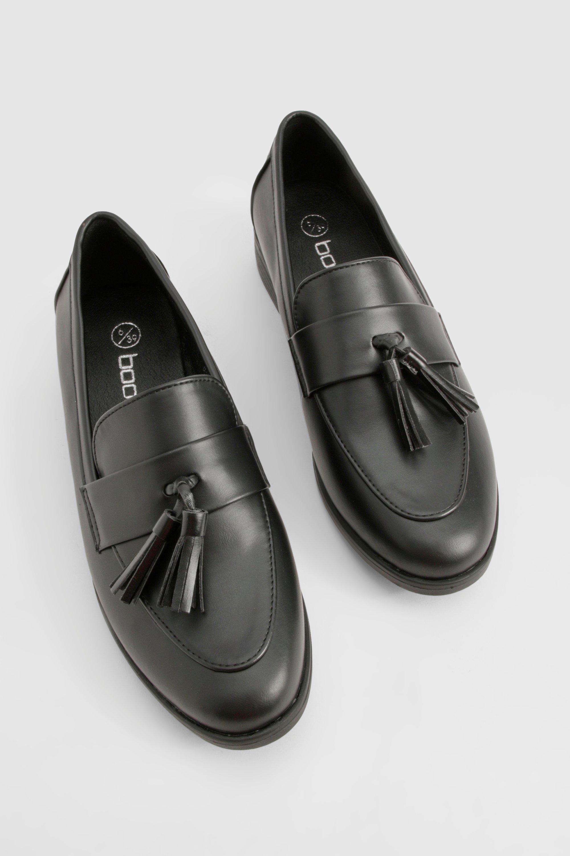 Tassel trim loafers outlet