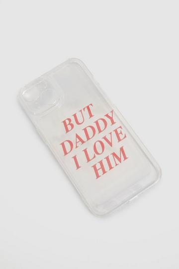 Red Slogan Print Phone Case red