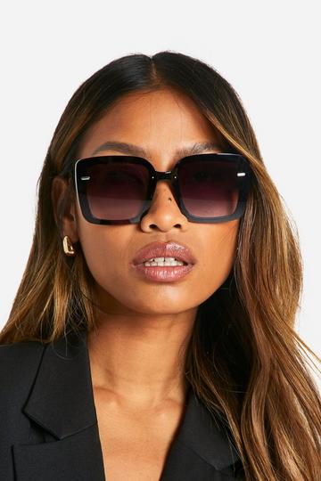 Oversized Square Sunglasses black