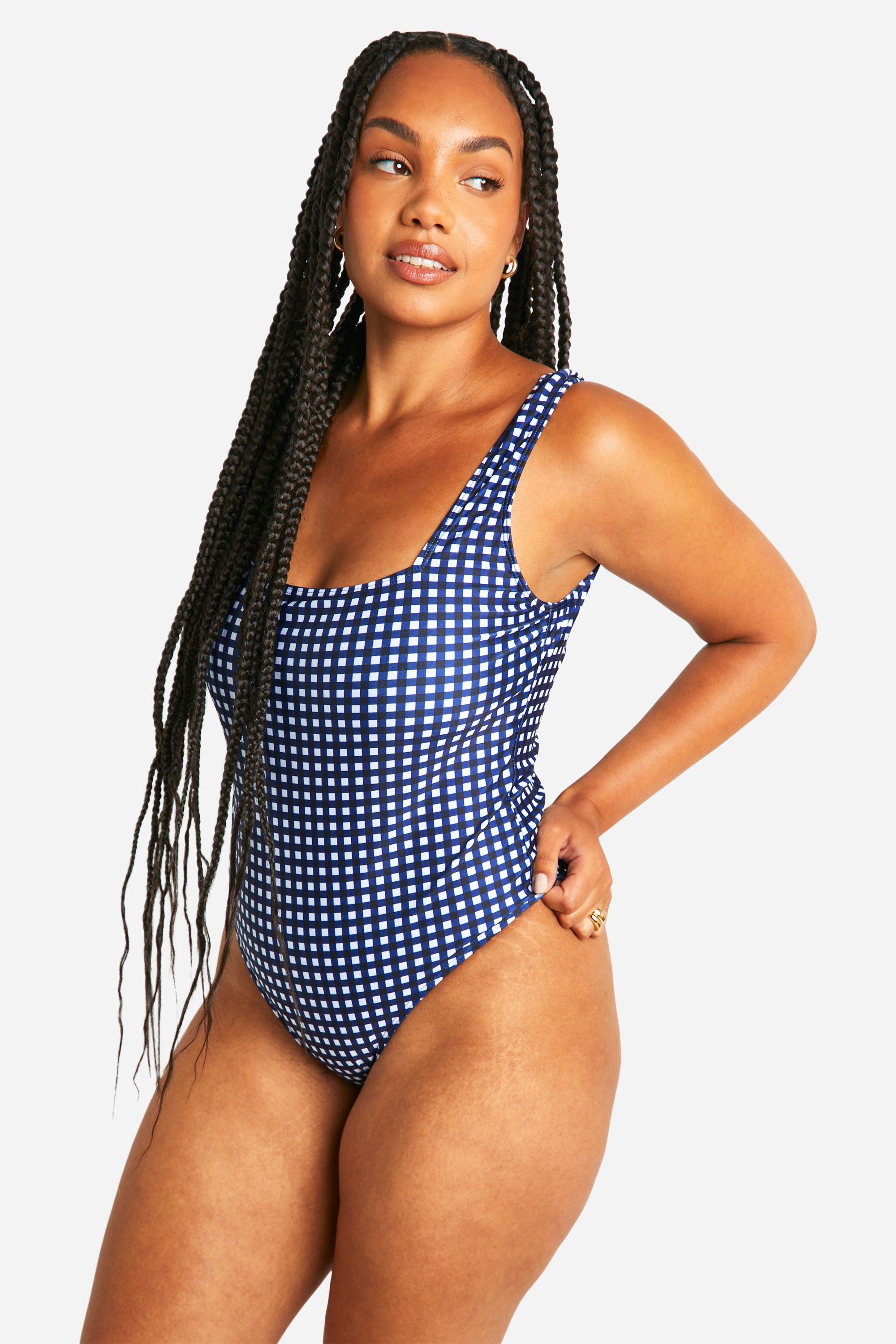 Maillot vichy femme sale