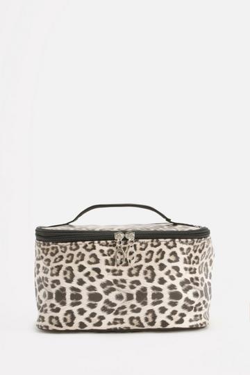 Multi Leopard Cosmetic &Toiletry Bag