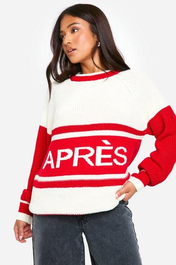 Petite - Pull en maille red