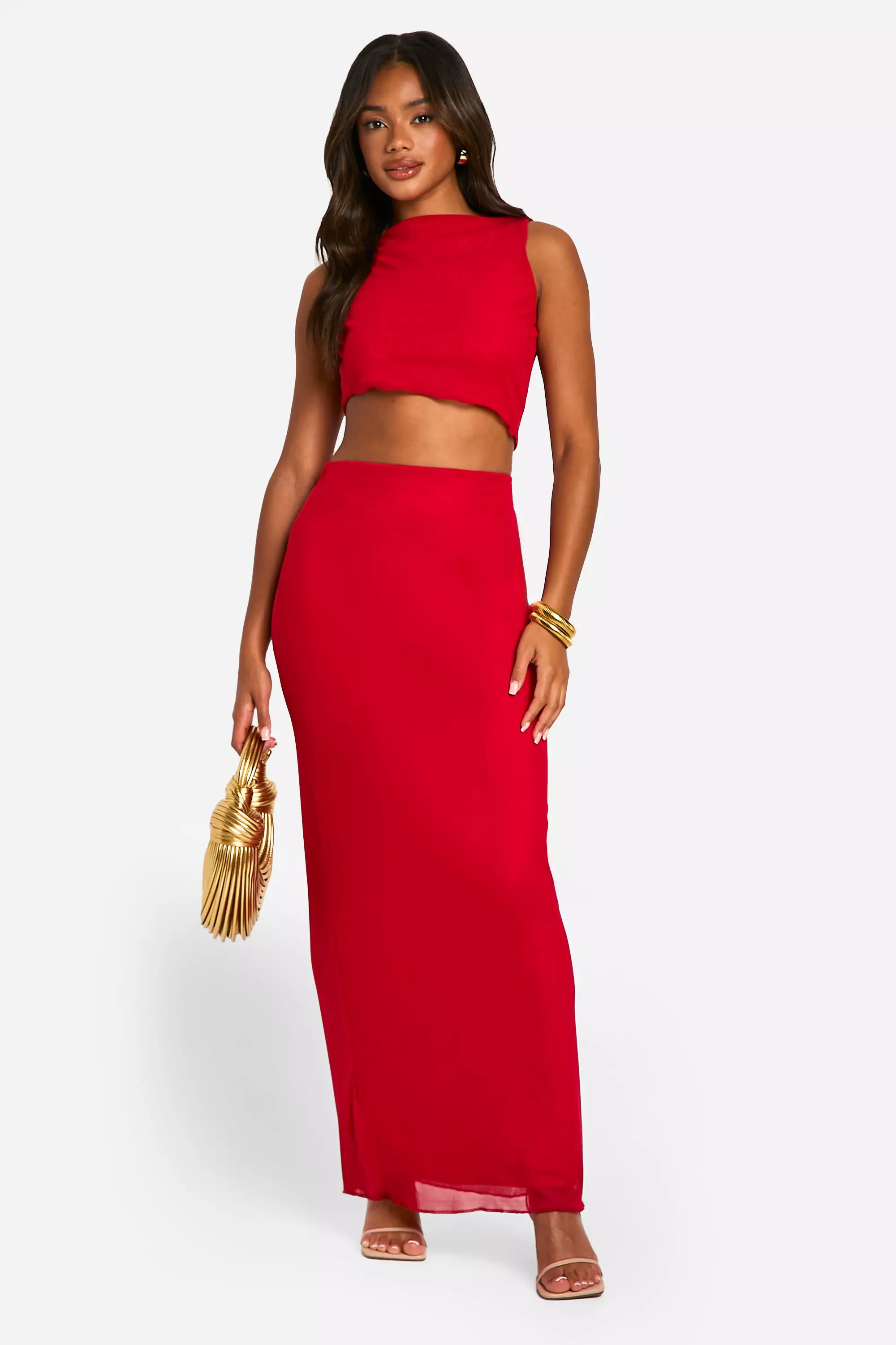 Asymmetric Slash Neck Top alternative image