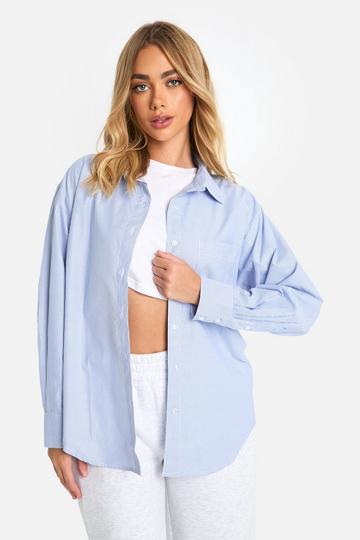 Gestreepte Blouse blue