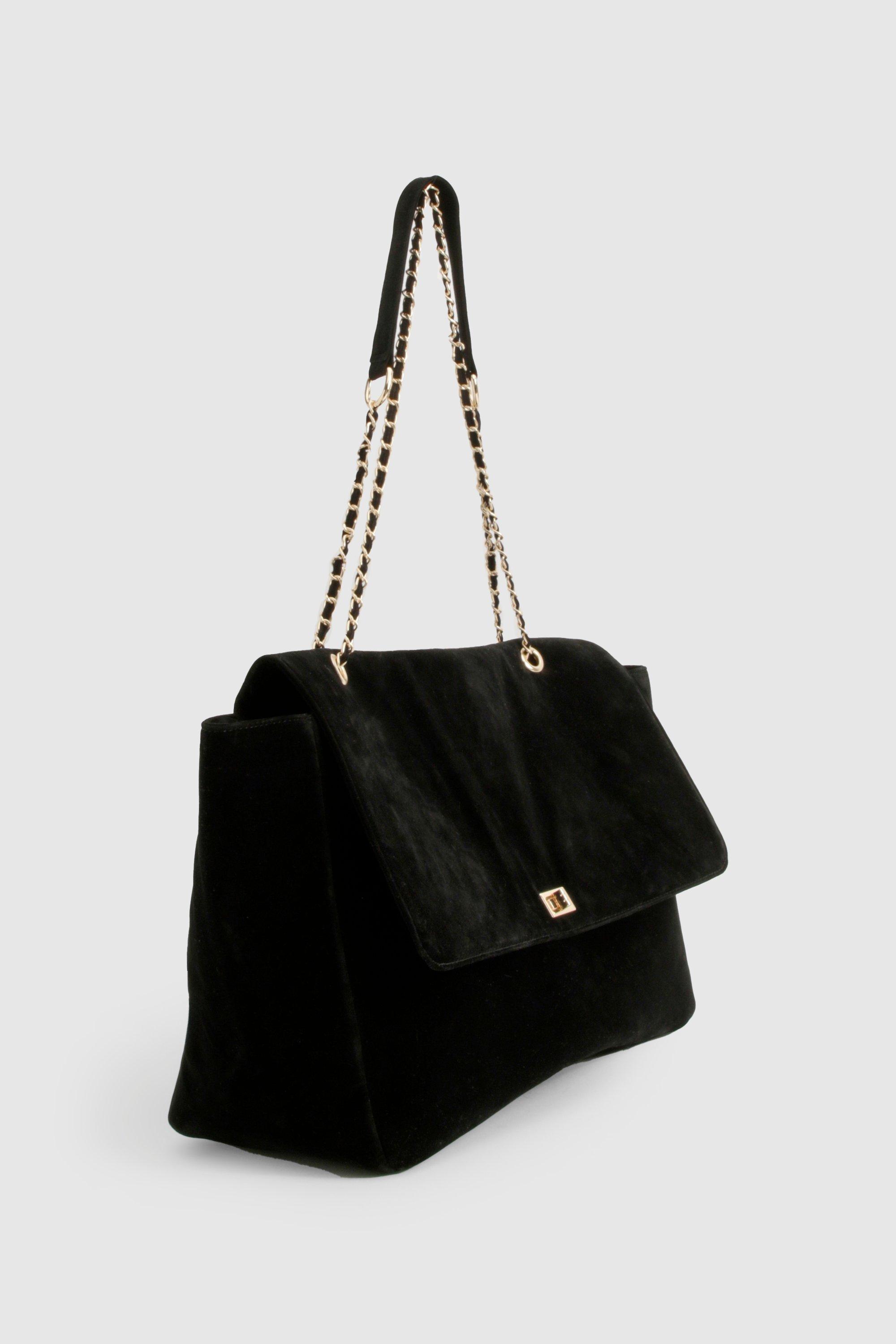 Black bag boohoo hotsell