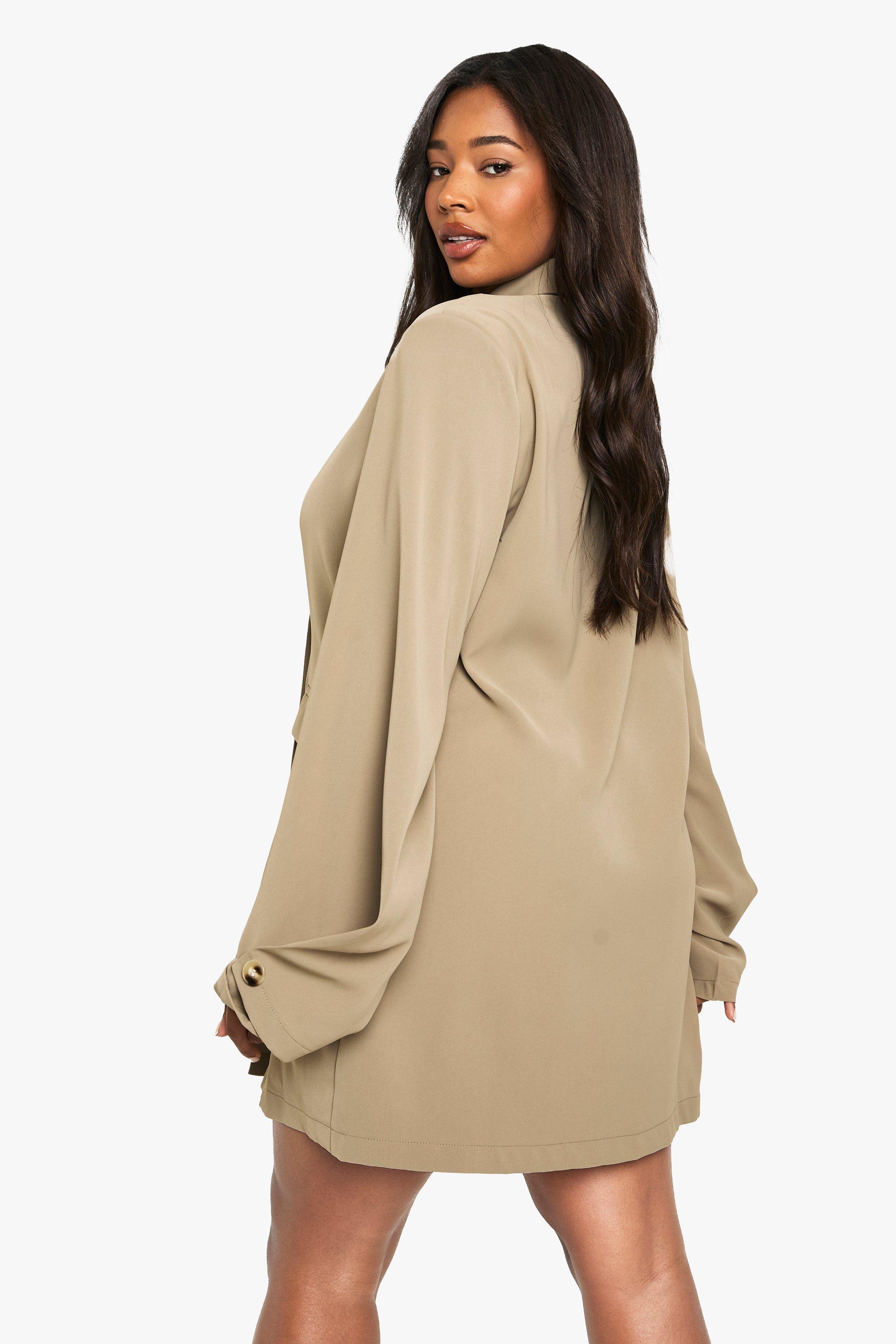 Plus Oversized Blazer Dress | boohoo USA