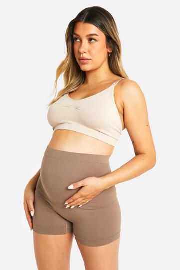 Maternity Contour Shapewear Shorts mocha