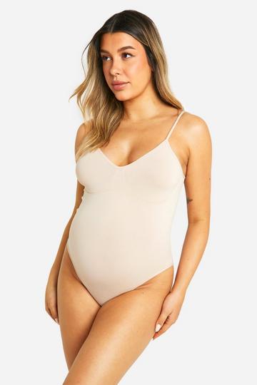 Nude Maternity Seamless Shapewear Bodysuit