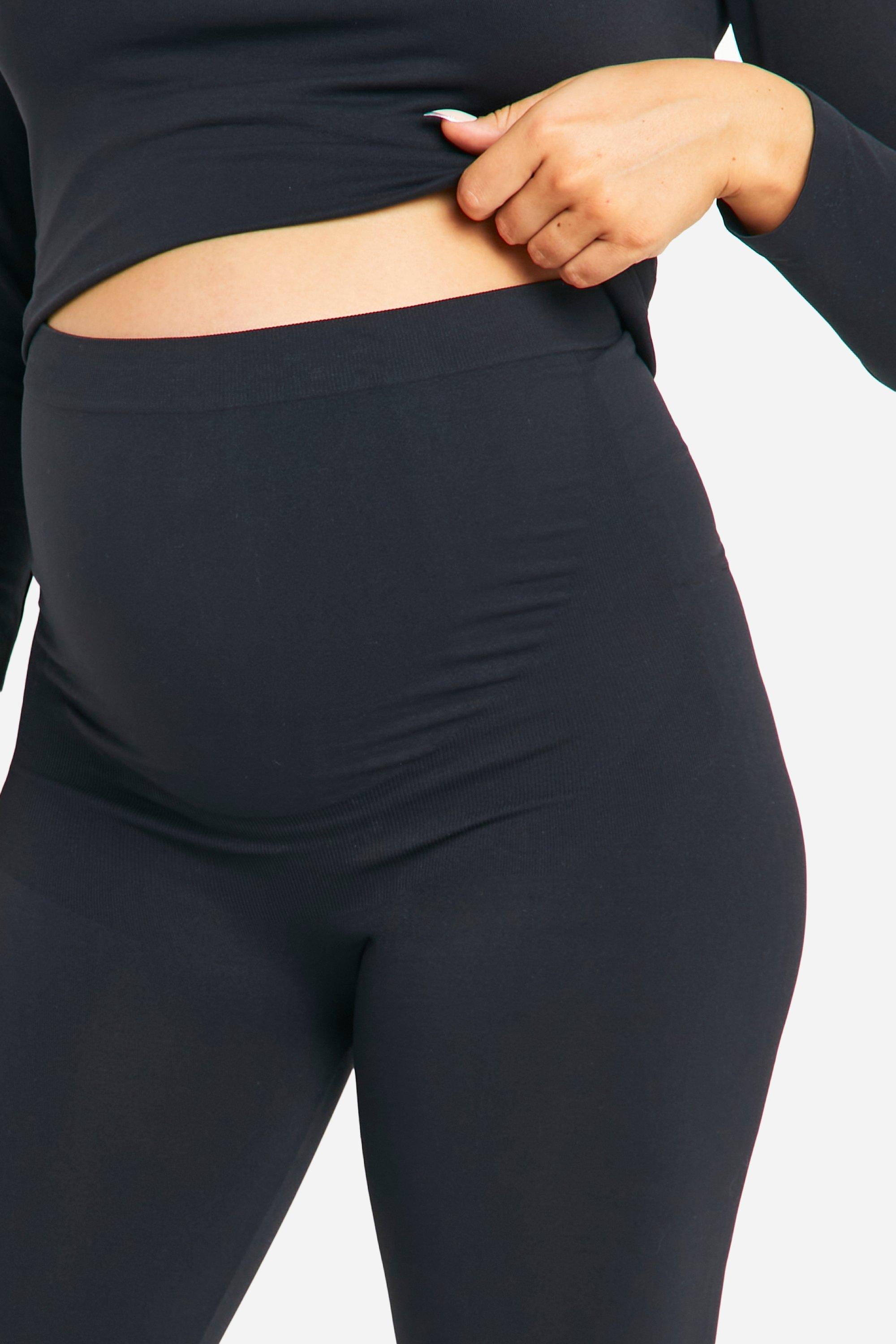 Maternity Contour Supersoft Leggings boohoo UK