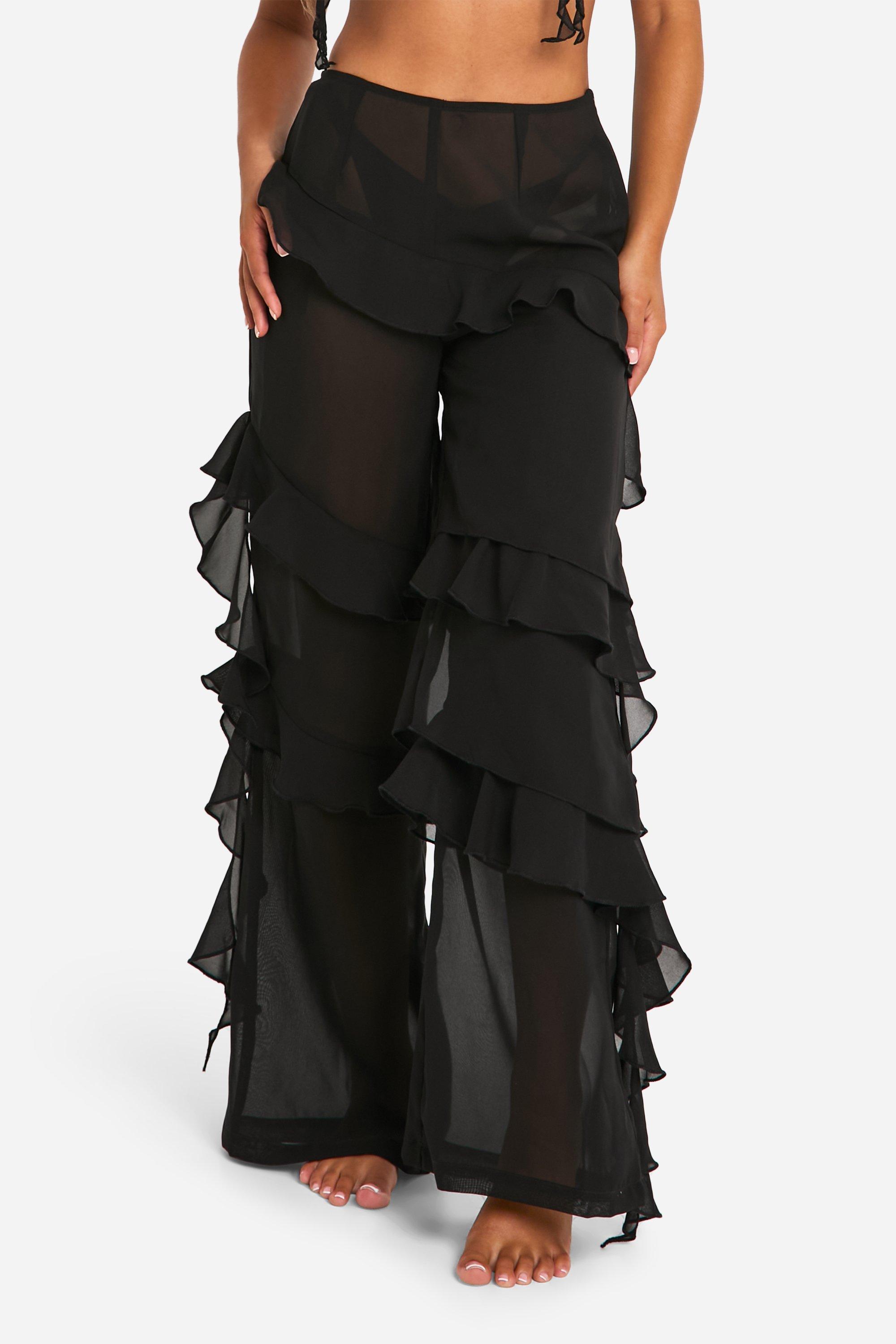 Ruffle Beach Trousers