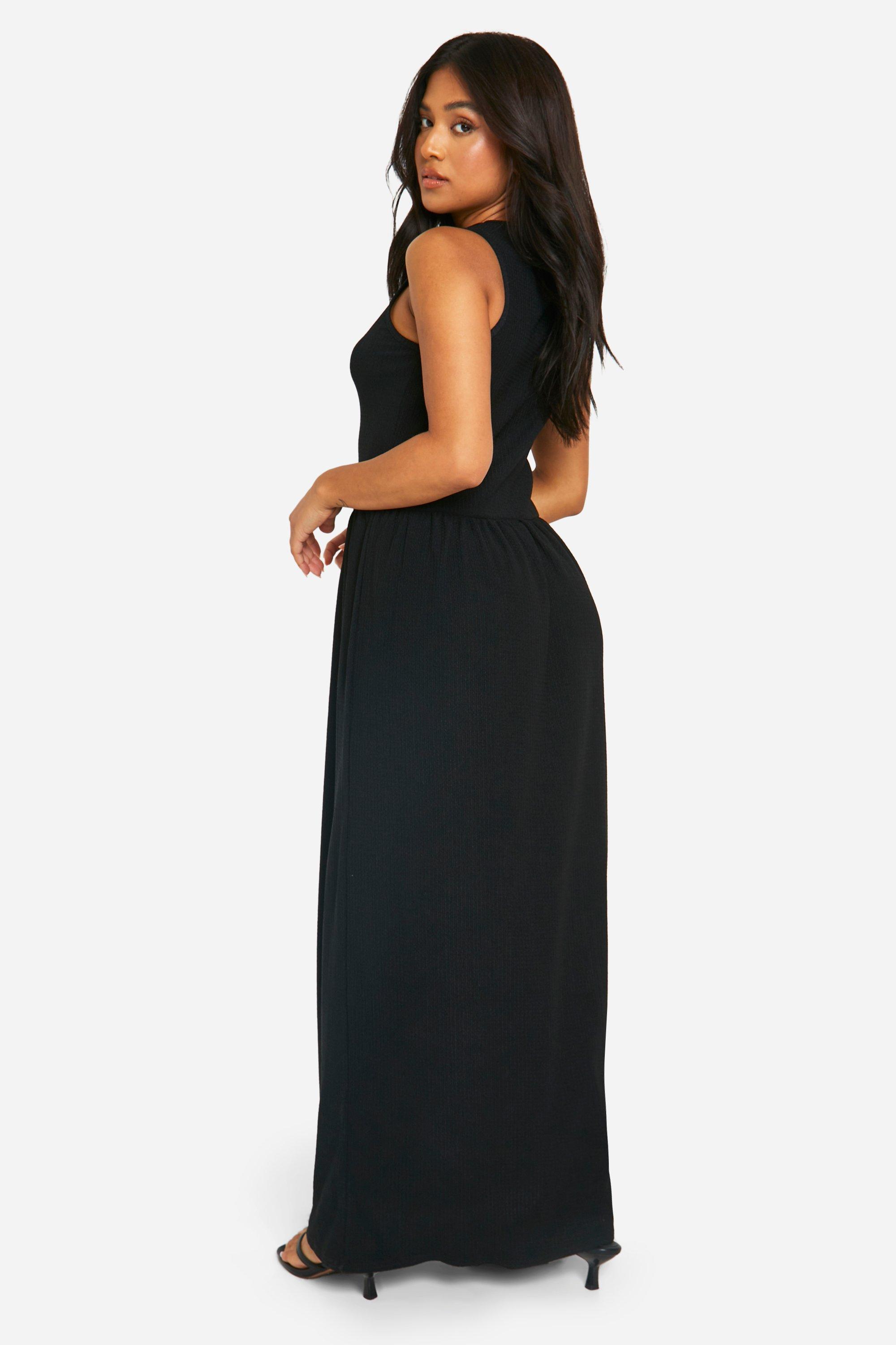 Drop waist dress boohoo best sale